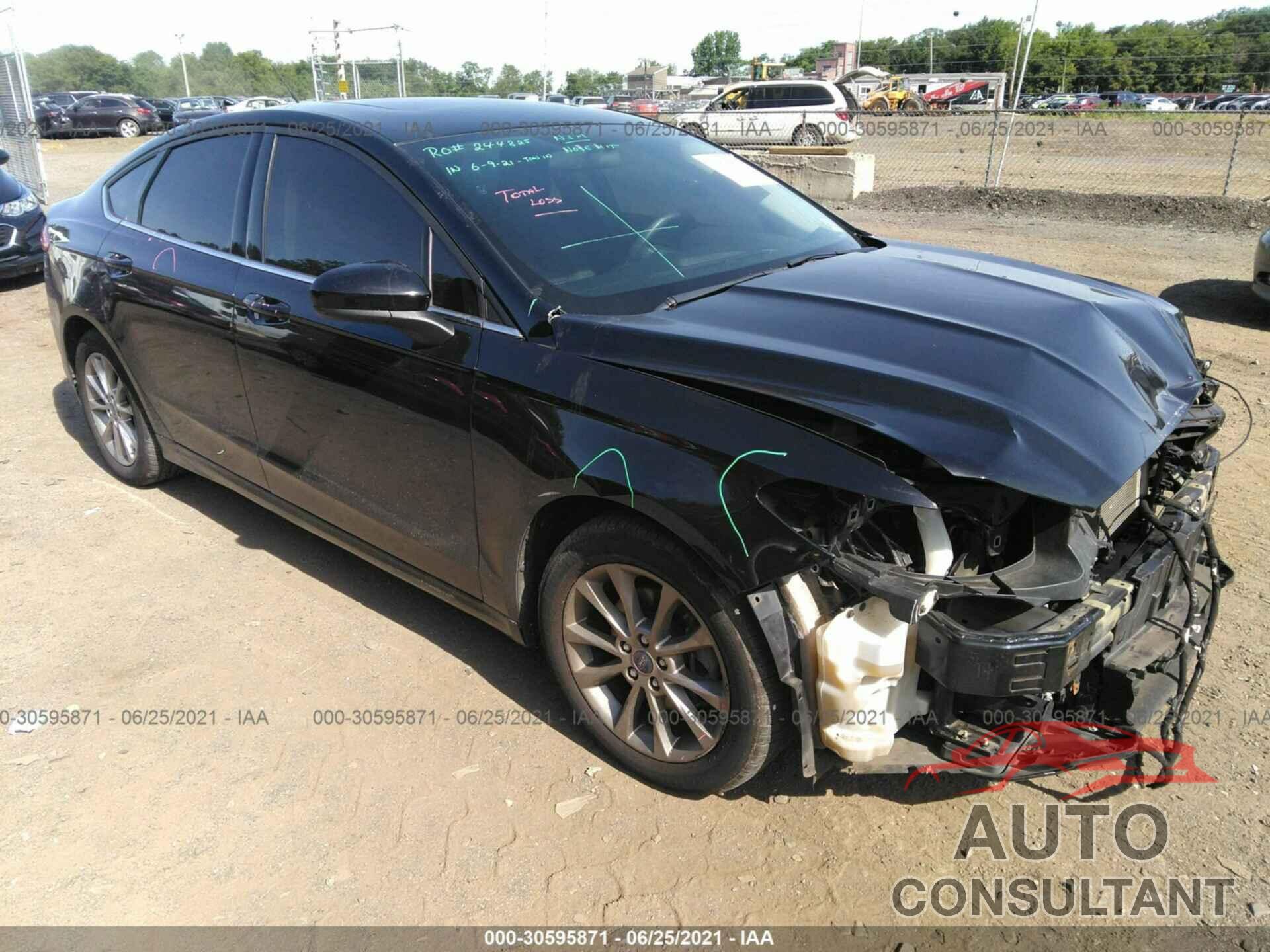 FORD FUSION 2017 - 3FA6P0HD1HR165974