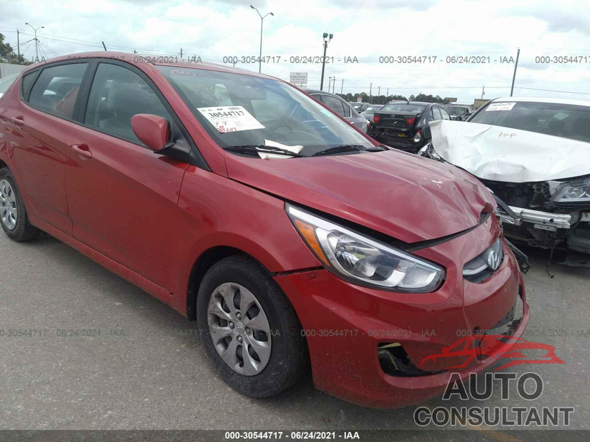 HYUNDAI ACCENT 2017 - KMHCT5AE5HU322368
