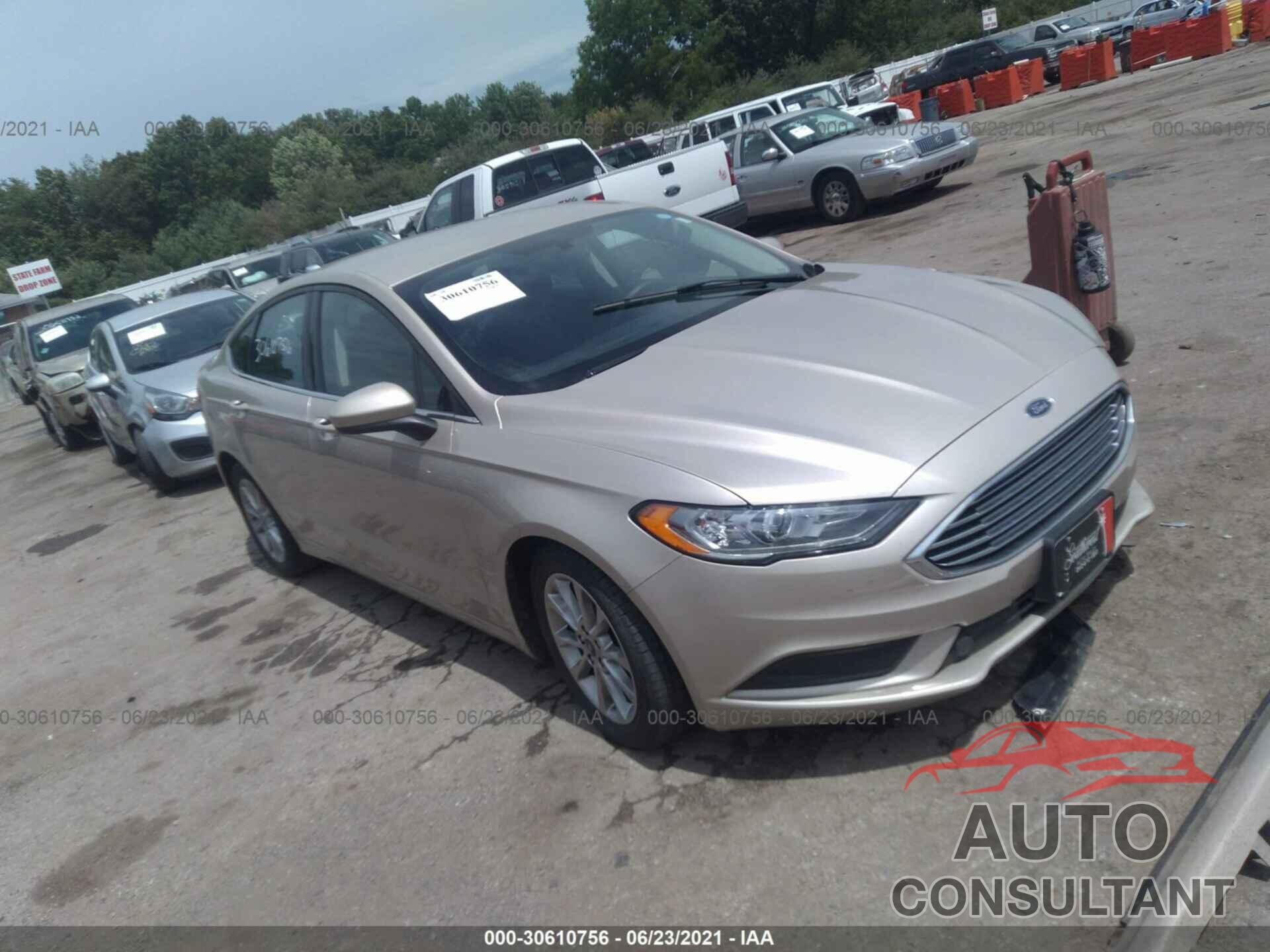 FORD FUSION 2017 - 3FA6P0HD3HR210476