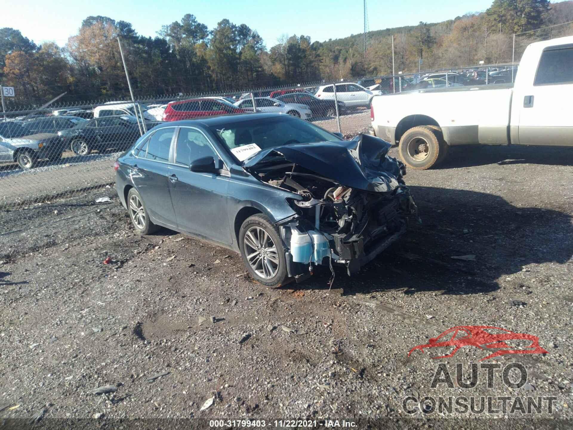 TOYOTA CAMRY 2017 - 4T1BF1FK1HU292053
