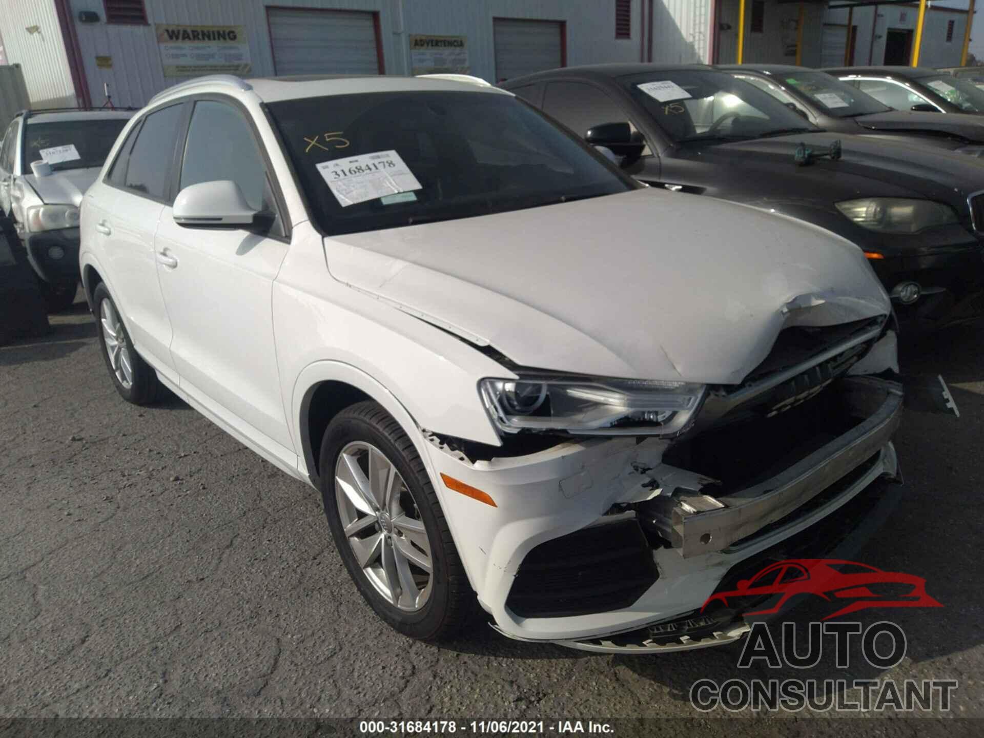 AUDI Q3 2017 - WA1BCCFS3HR016432