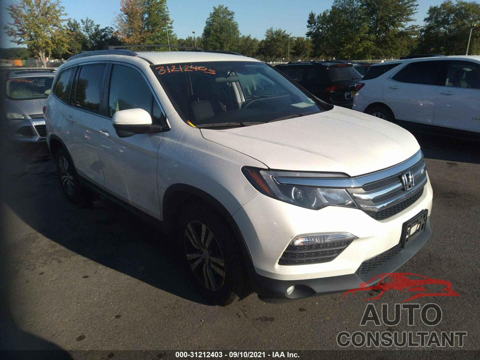 HONDA PILOT 2017 - 5FNYF6H36HB092764
