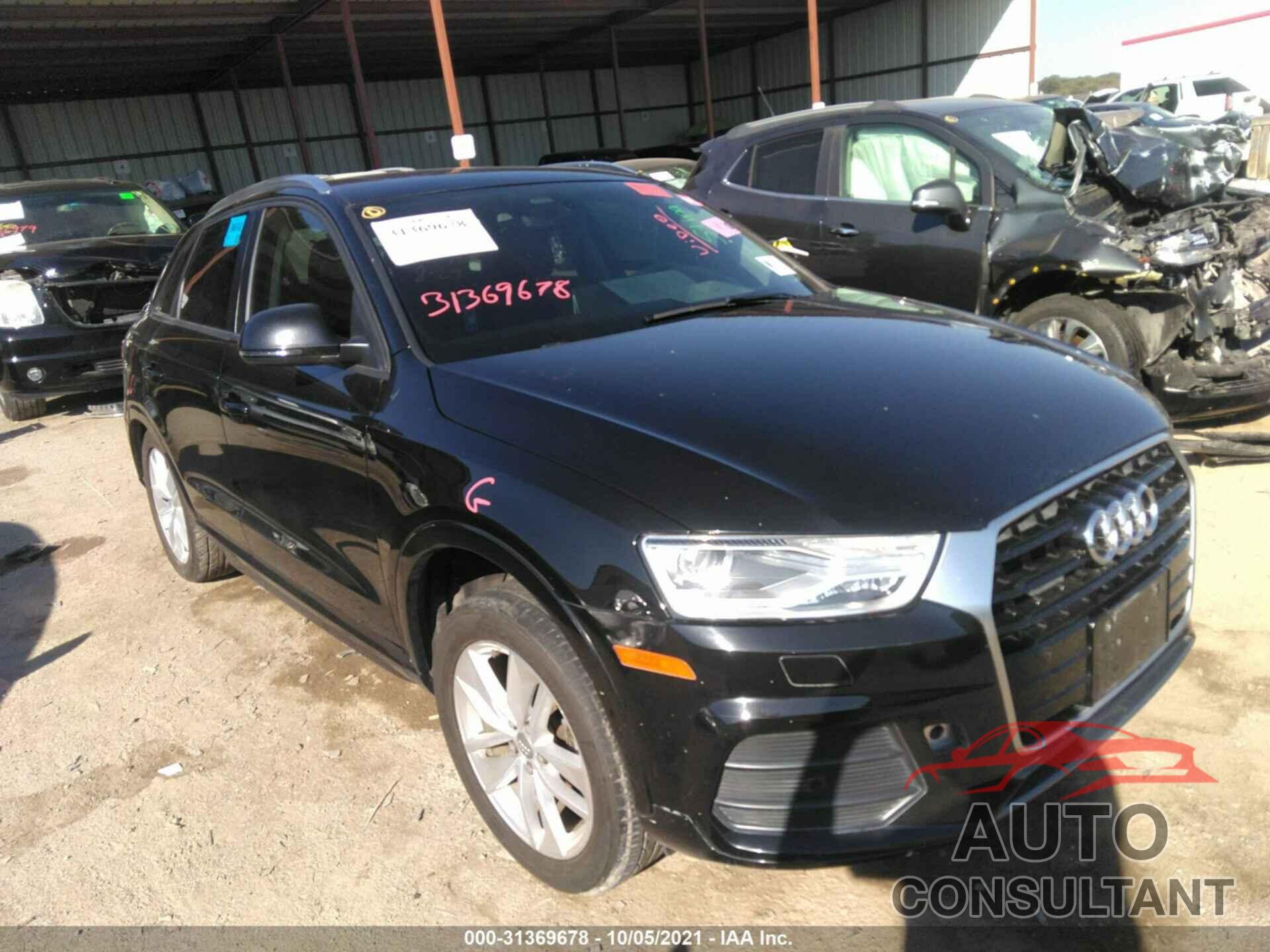 AUDI Q3 2017 - WA1ECCFS0HR012433