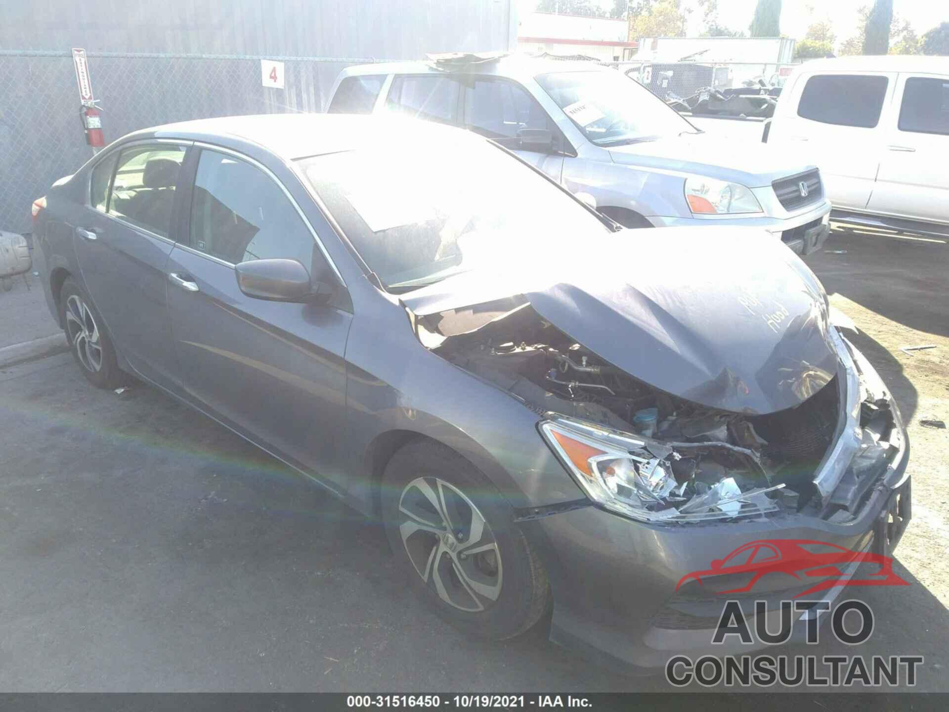 HONDA ACCORD SEDAN 2016 - 1HGCR2F34GA131549