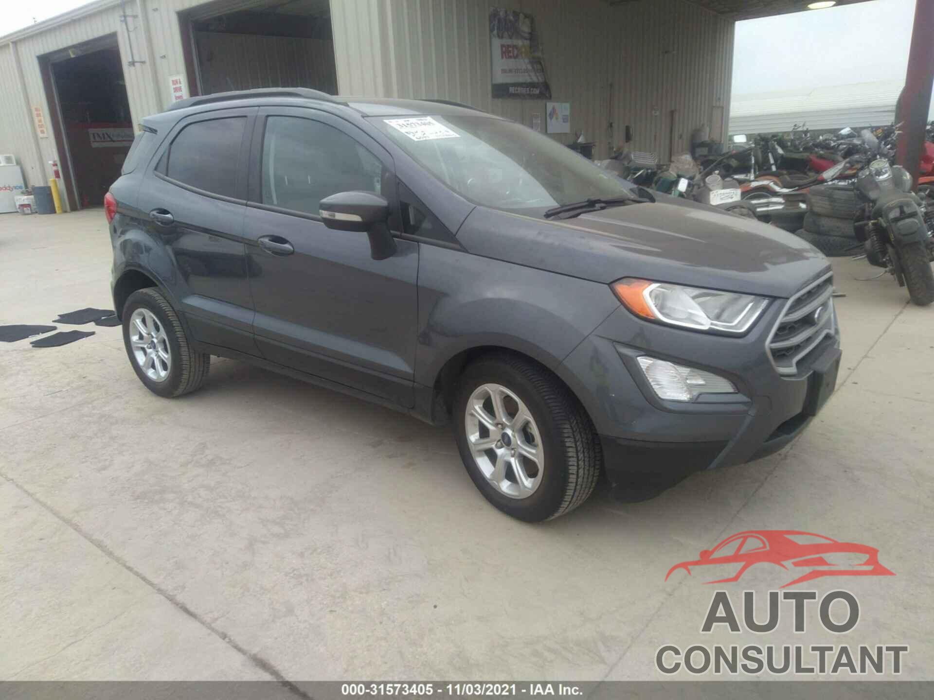 FORD ECOSPORT 2021 - MAJ3S2GE4MC413019