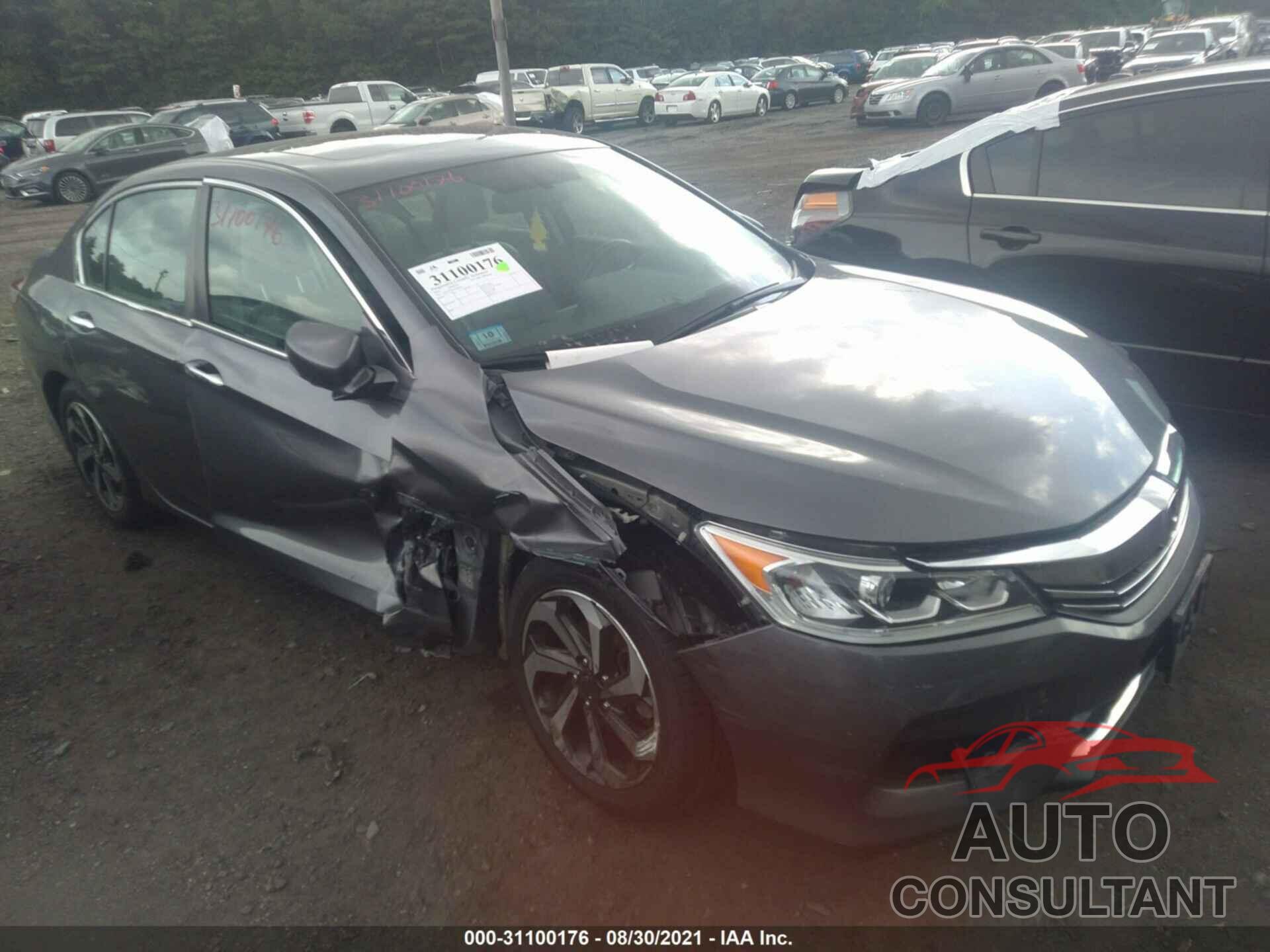 HONDA ACCORD SEDAN 2016 - 1HGCR2F81GA086095