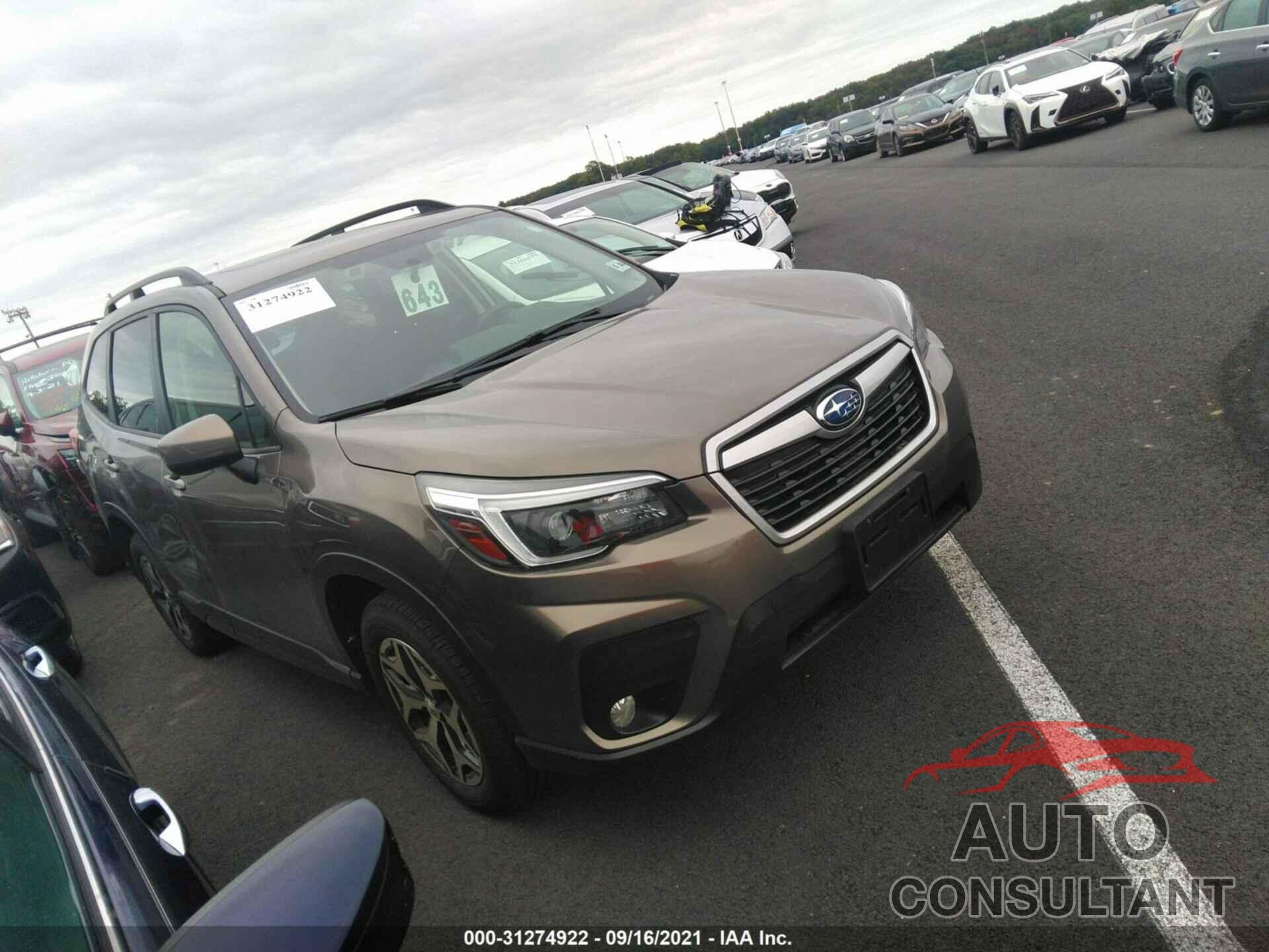 SUBARU FORESTER 2021 - JF2SKAFC2MH525063
