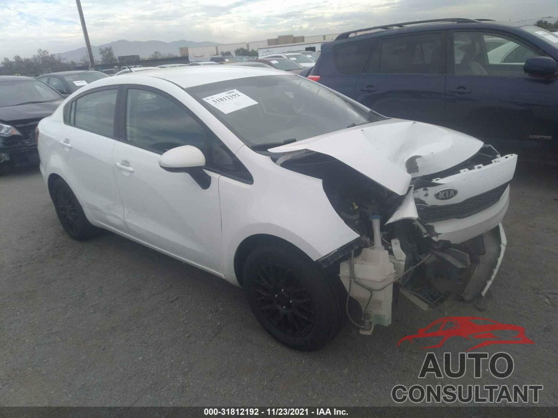 KIA RIO 2016 - KNADM4A33G6698842