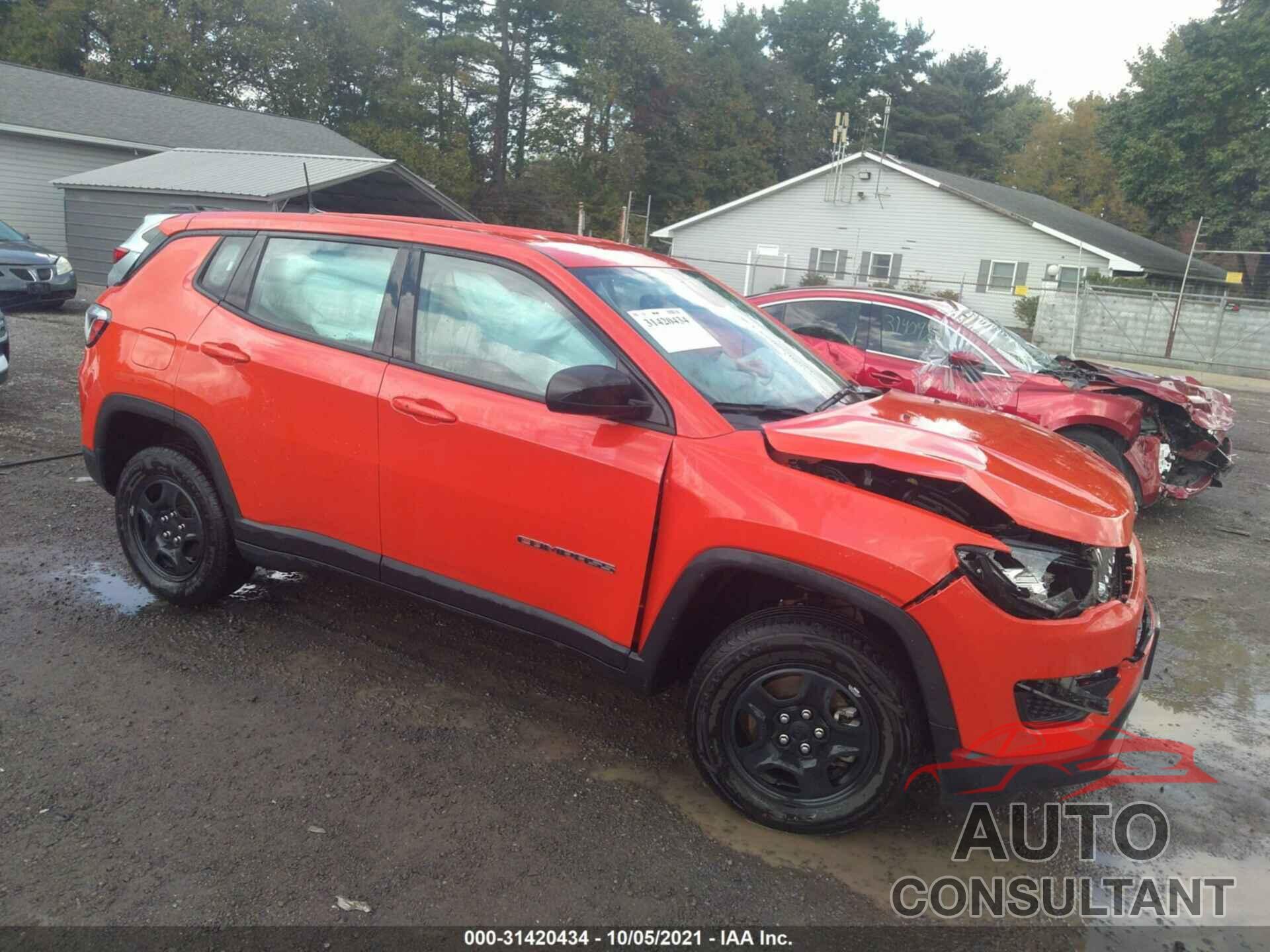 JEEP COMPASS 2019 - 3C4NJDAB1KT599930