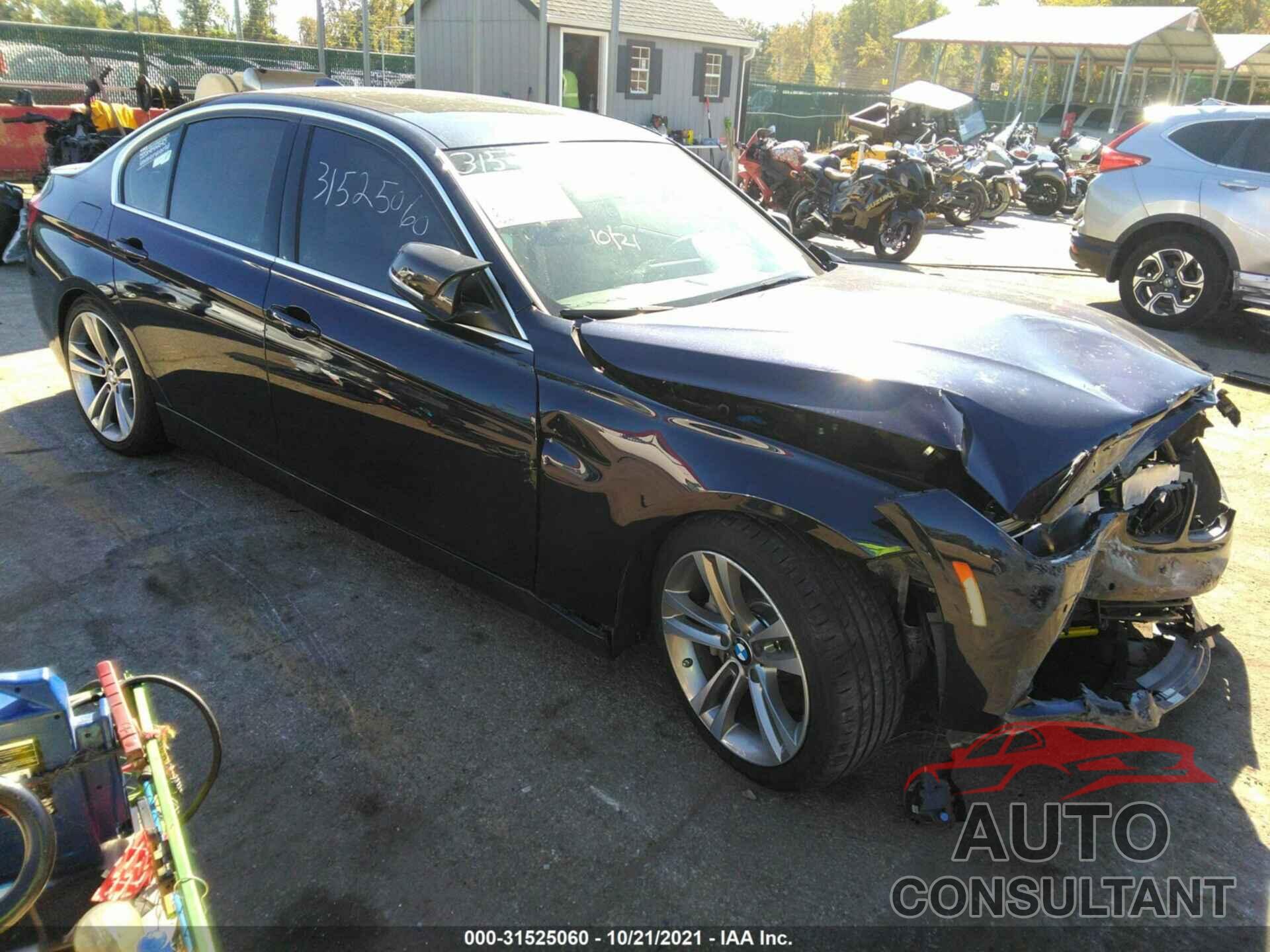 BMW 3 SERIES 2016 - WBA8B3C55GK777260
