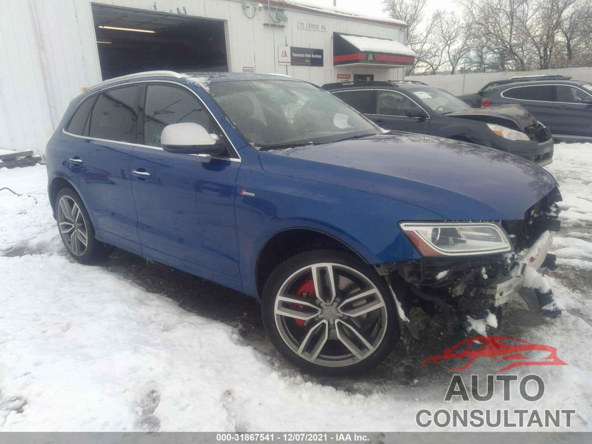 AUDI SQ5 2017 - WA1CCAFP9HA001114