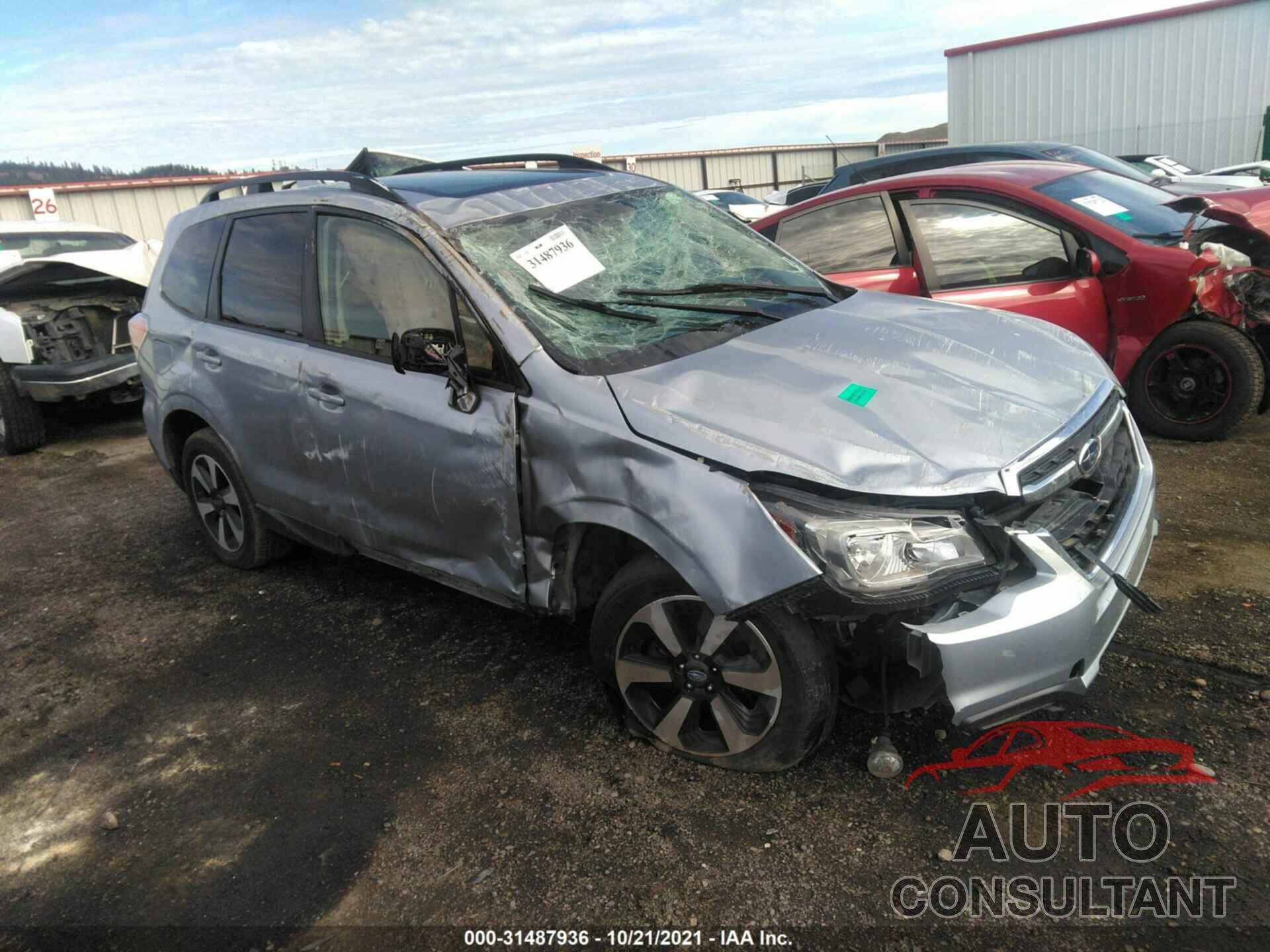 SUBARU FORESTER 2018 - JF2SJAGC2JH582280