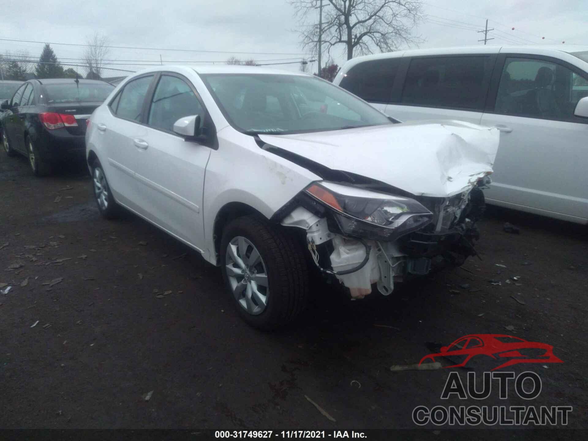 TOYOTA COROLLA 2016 - 5YFBURHE4GP541358