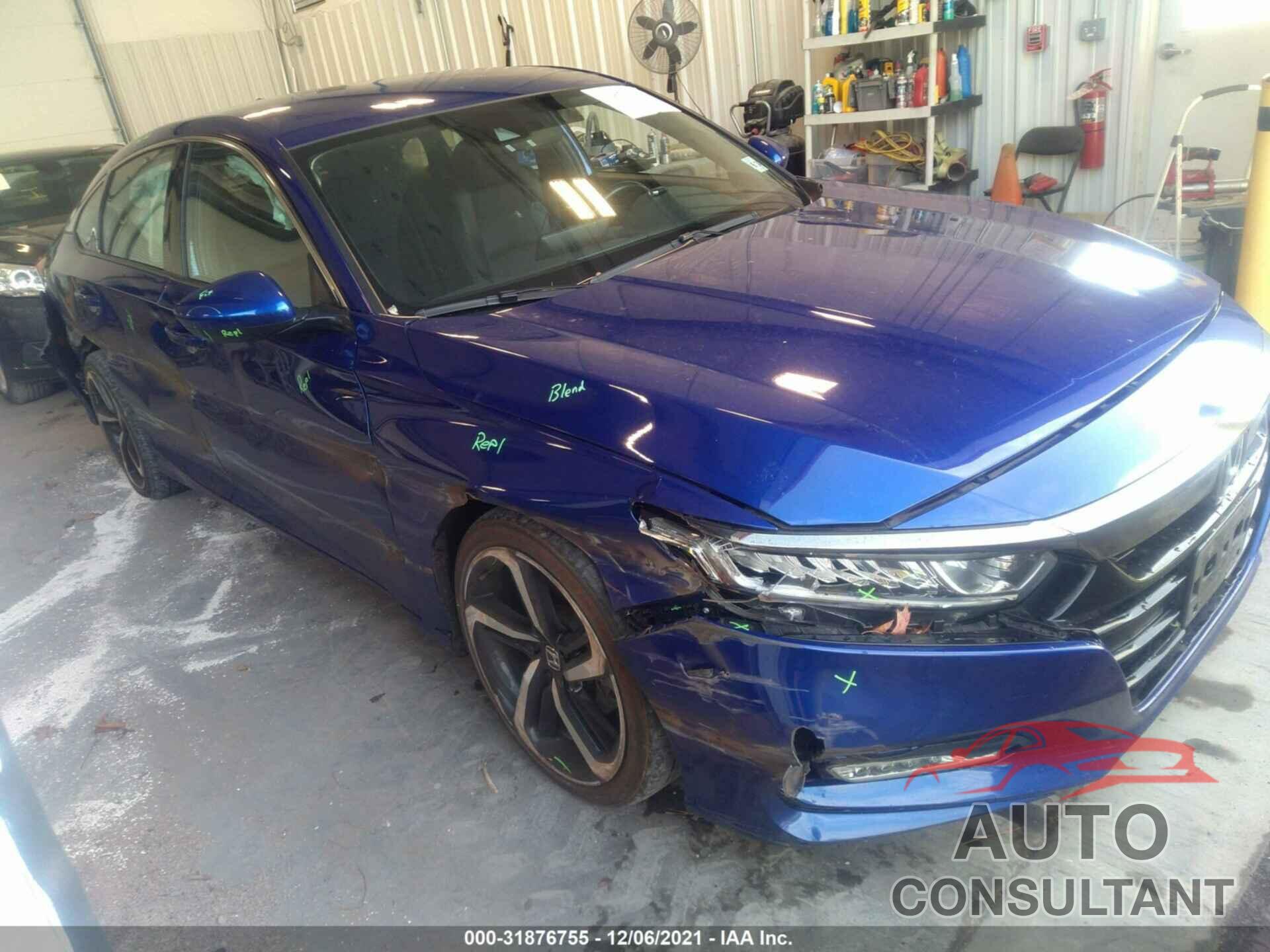 HONDA ACCORD SEDAN 2019 - 1HGCV1F37KA123721