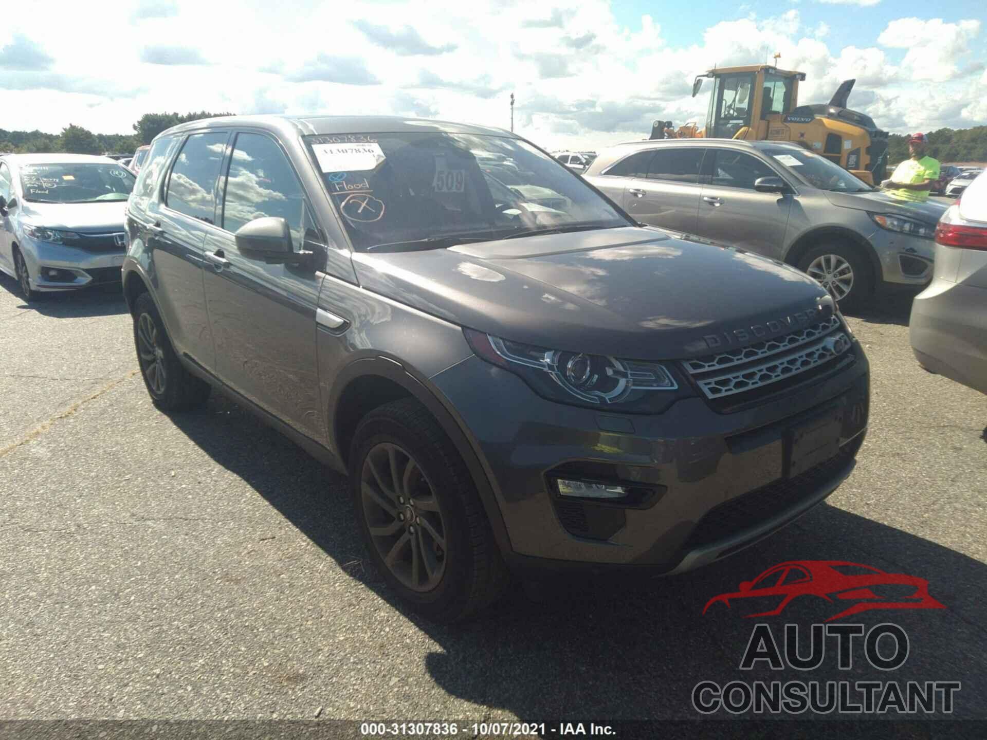 LAND ROVER DISCOVERY SPORT 2019 - SALCR2FX0KH824824