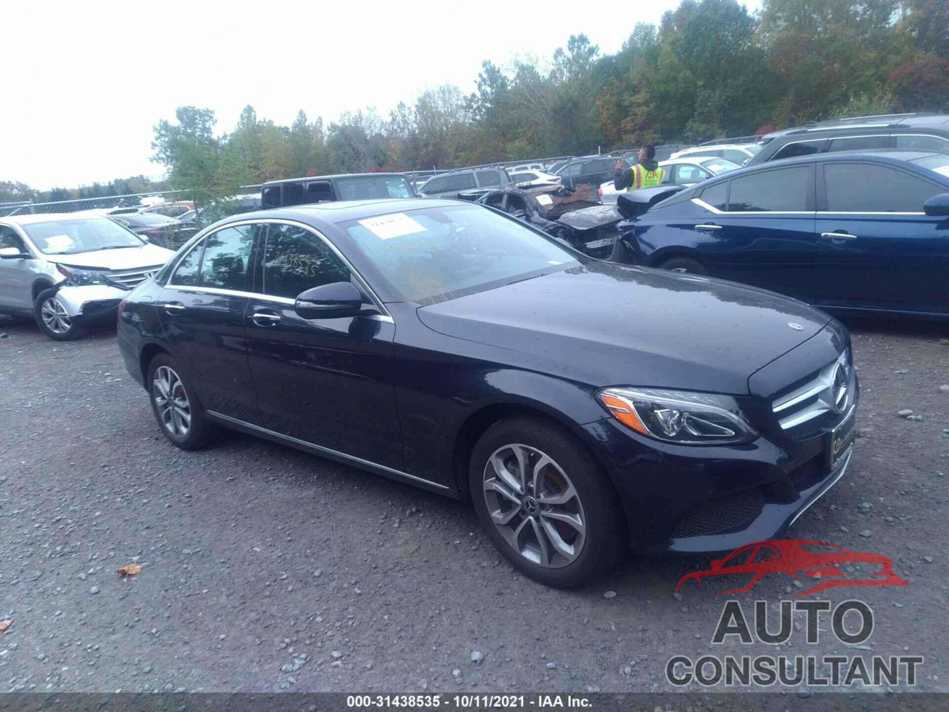 MERCEDES-BENZ C-CLASS 2018 - 55SWF4KB5JU244100