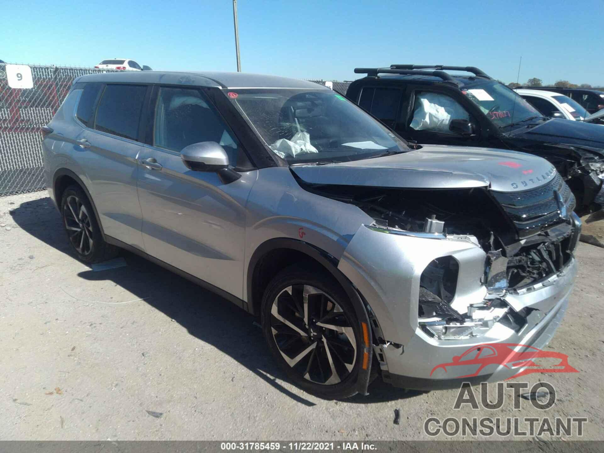 MITSUBISHI OUTLANDER 2022 - JA4J3UA8XNZ022706