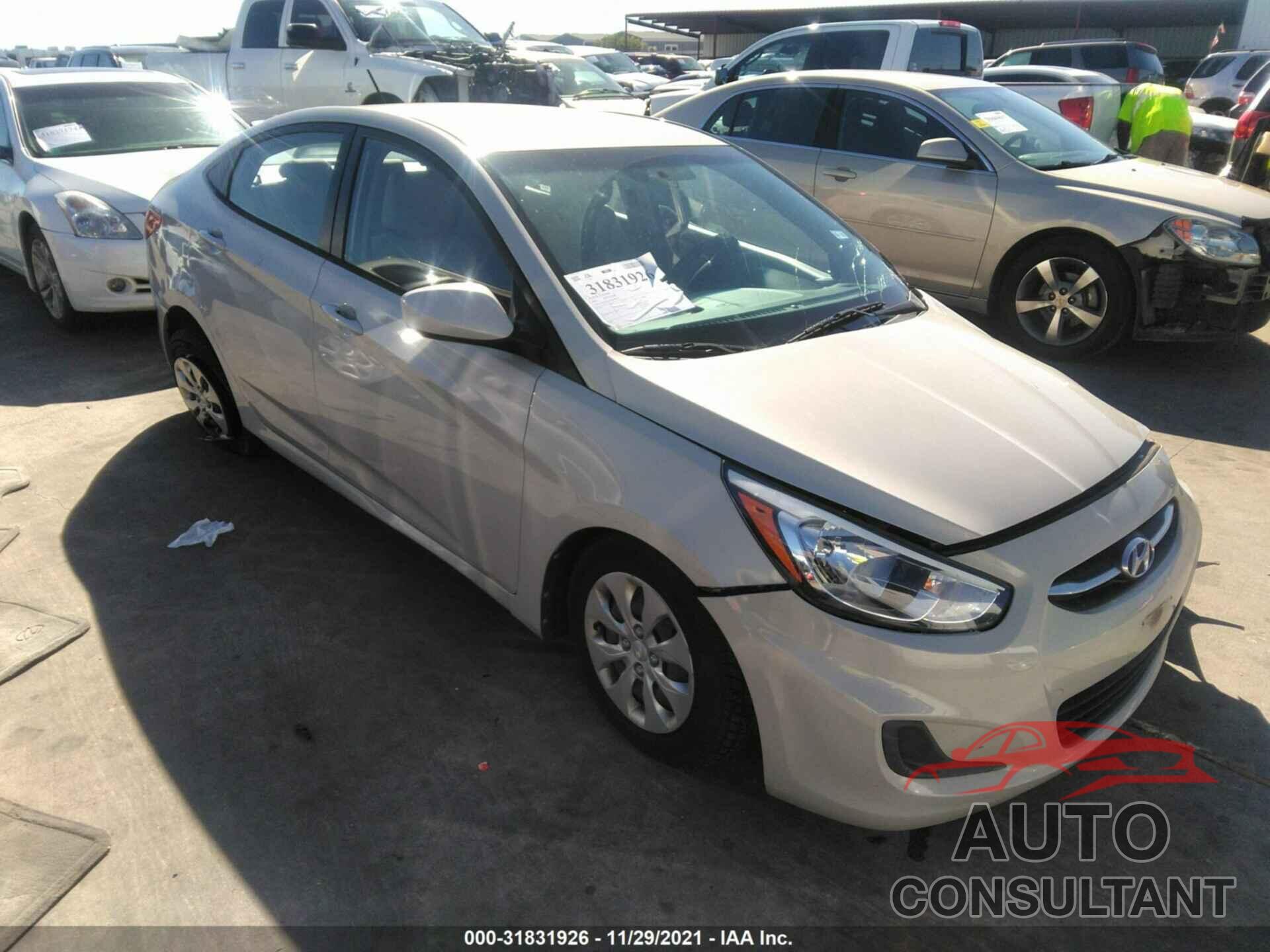HYUNDAI ACCENT 2016 - KMHCT4AE9GU981837