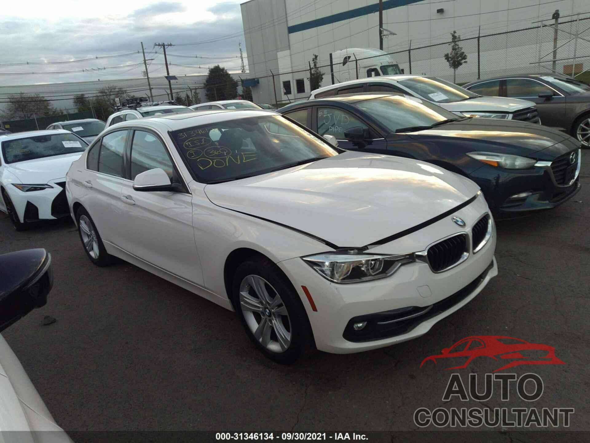 BMW 3 SERIES 2018 - WBA8D9G59JNU66654