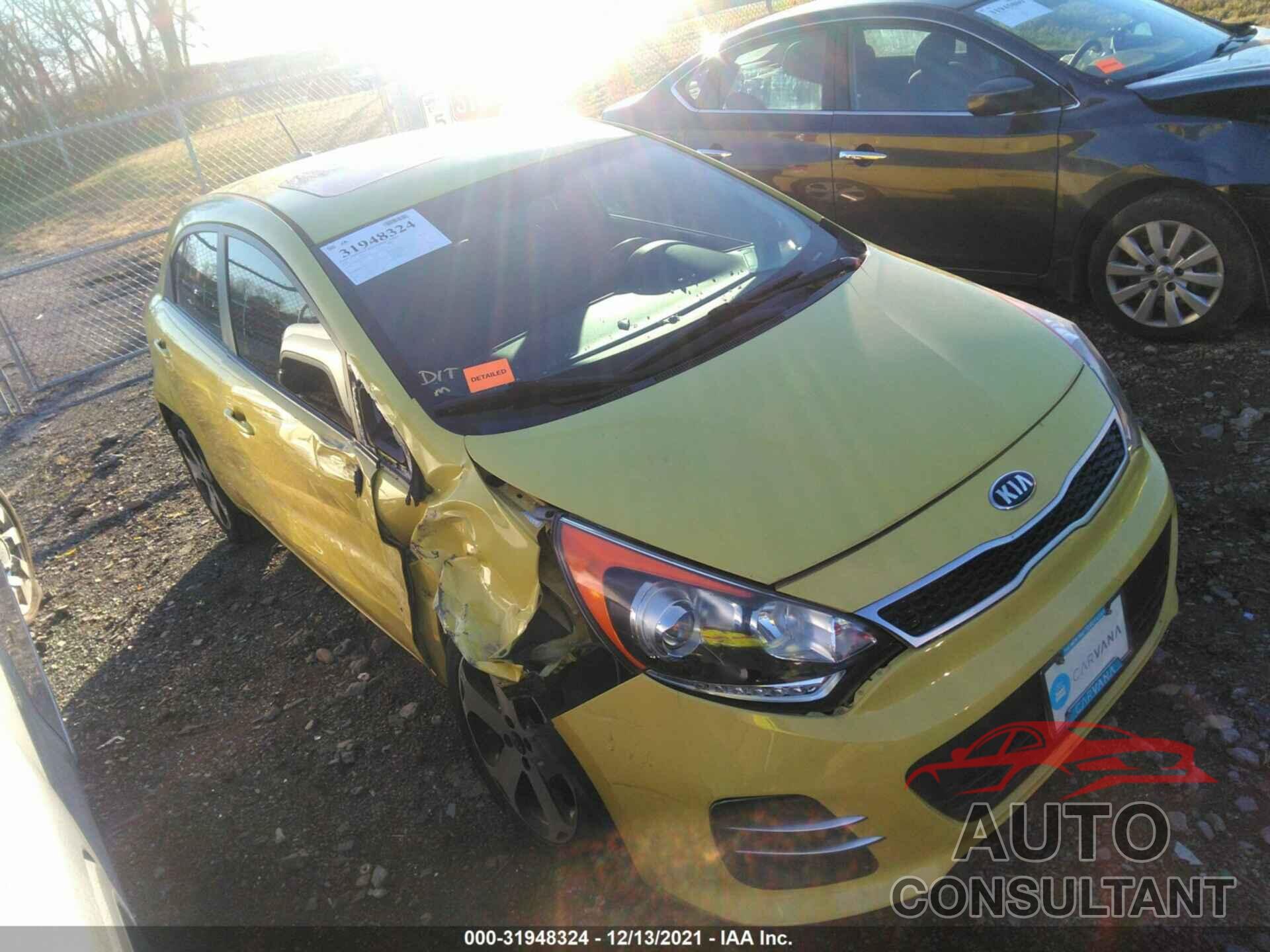 KIA RIO 2016 - KNADN5A35G6597207
