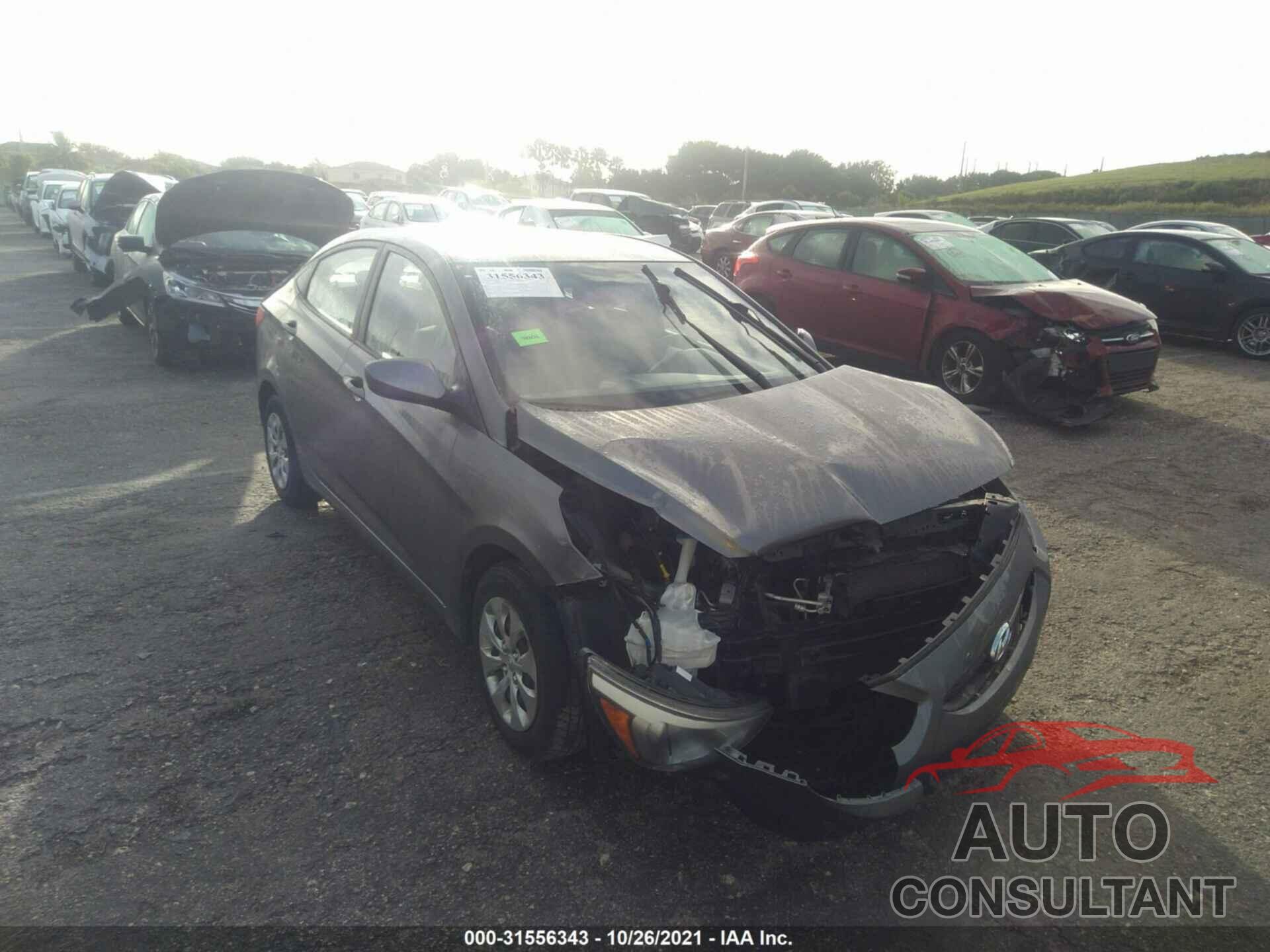 HYUNDAI ACCENT 2016 - KMHCT4AE1GU962229