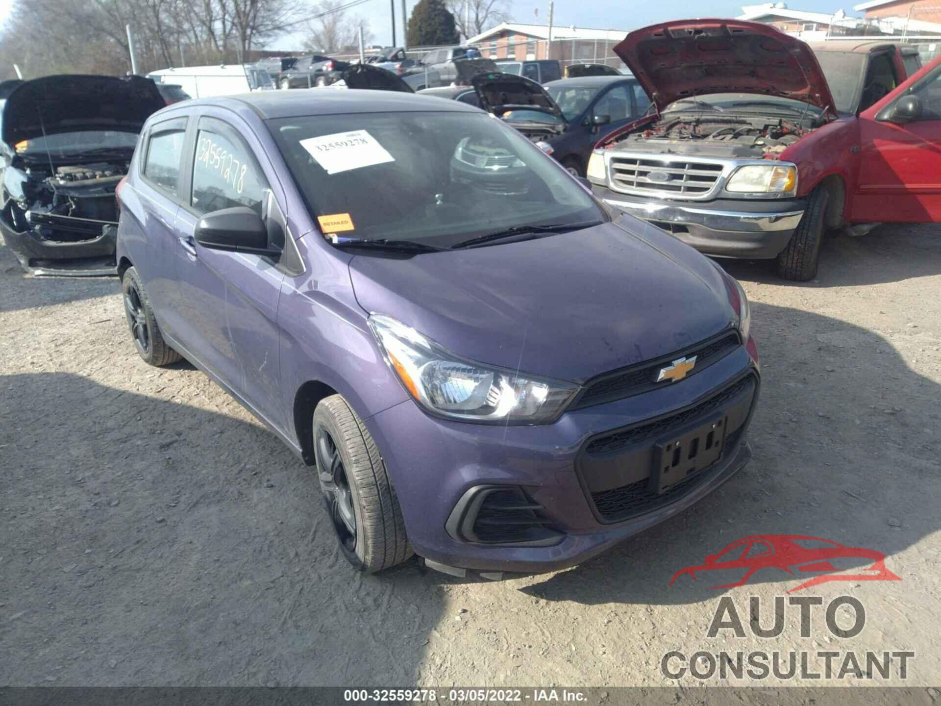 CHEVROLET SPARK 2017 - KL8CA6SA2HC796921