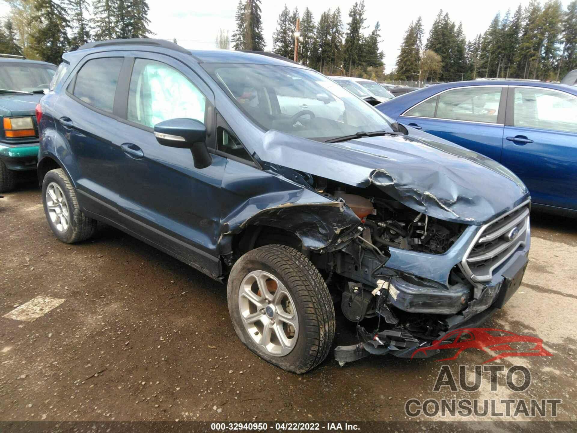 FORD ECOSPORT 2021 - MAJ6S3GL6MC425349