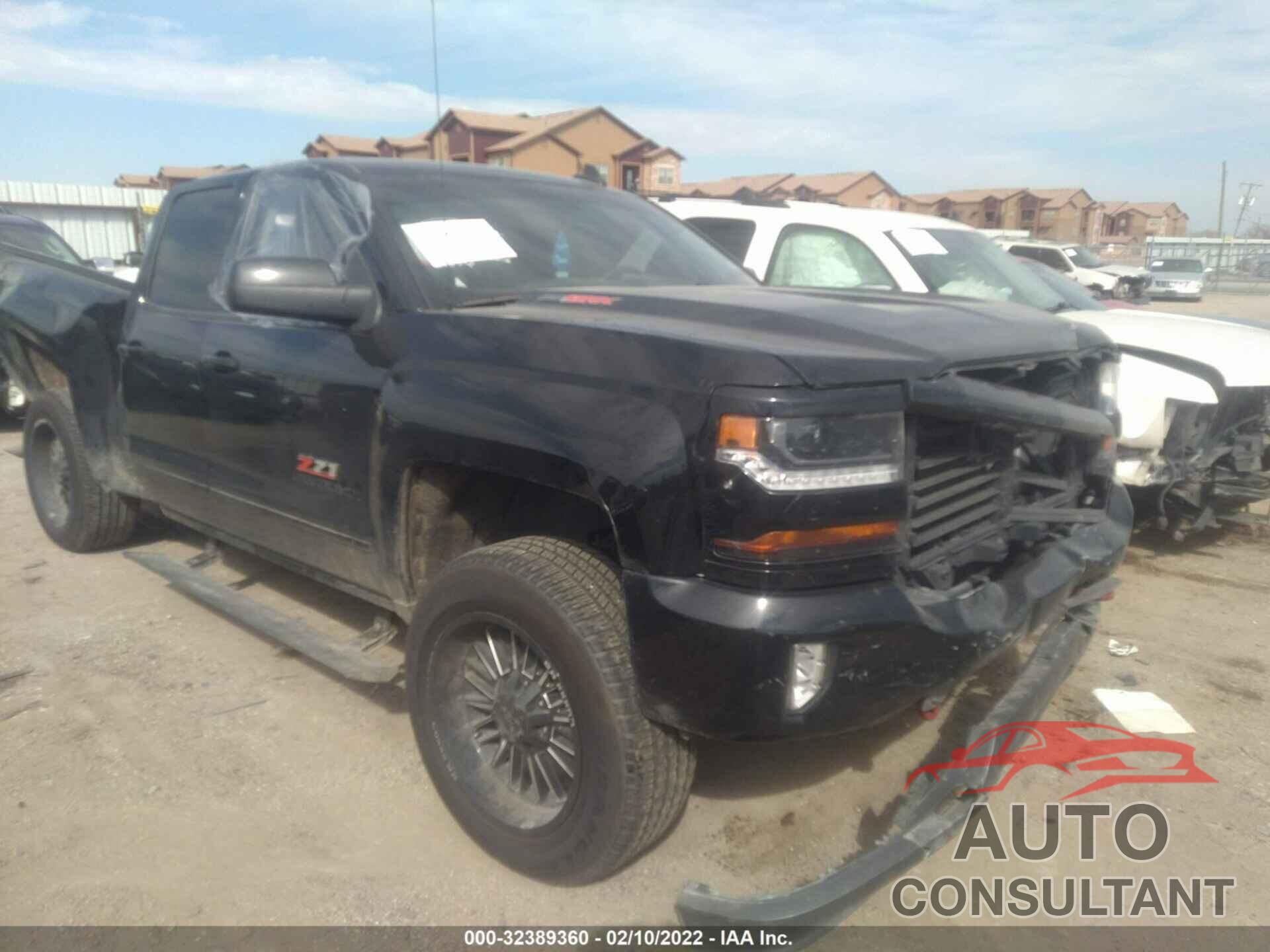 CHEVROLET SILVERADO 1500 2018 - 1GCVKREC5JZ160699