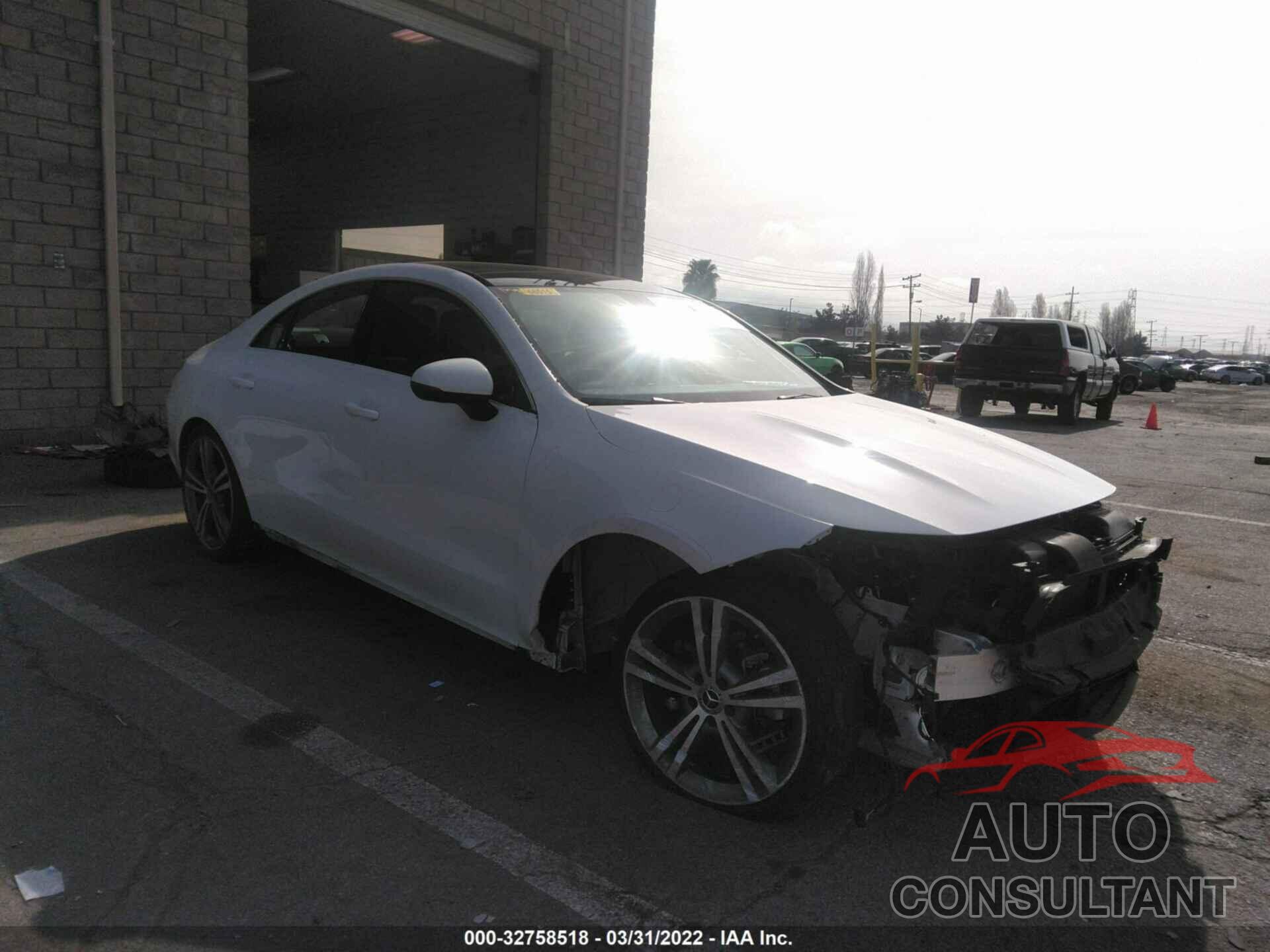 MERCEDES-BENZ CLA 2020 - WDD5J4GB9LN031326