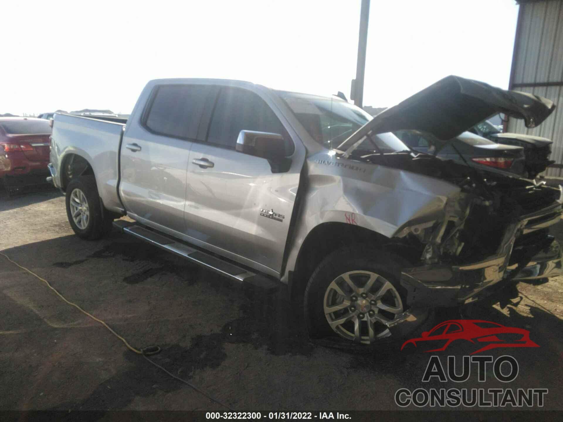 CHEVROLET SILVERADO 1500 2021 - 3GCPWCEK9MG437313