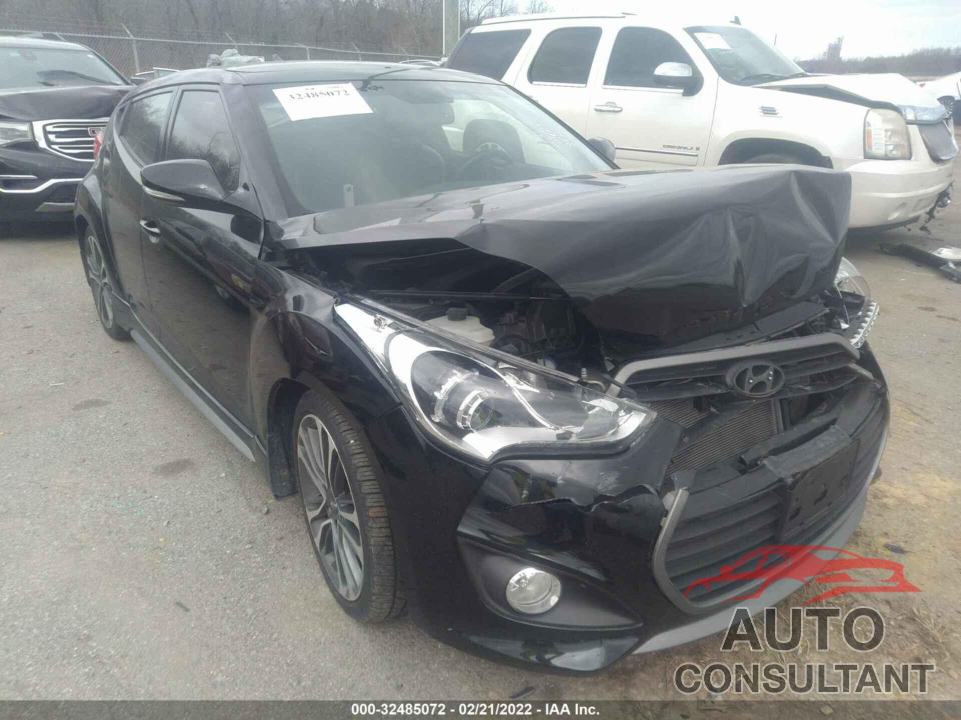 HYUNDAI VELOSTER 2016 - KMHTC6AE4GU273801