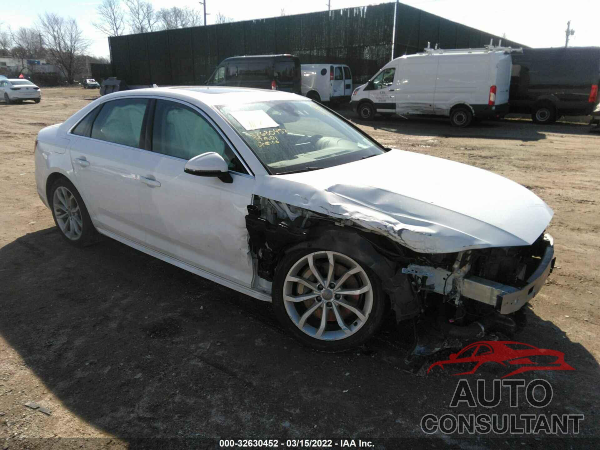 AUDI A4 2019 - WAUENAF44KN002294