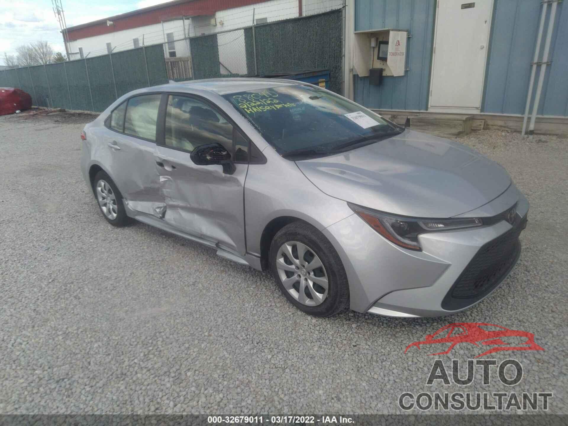 TOYOTA COROLLA 2020 - JTDEPRAE1LJ096896