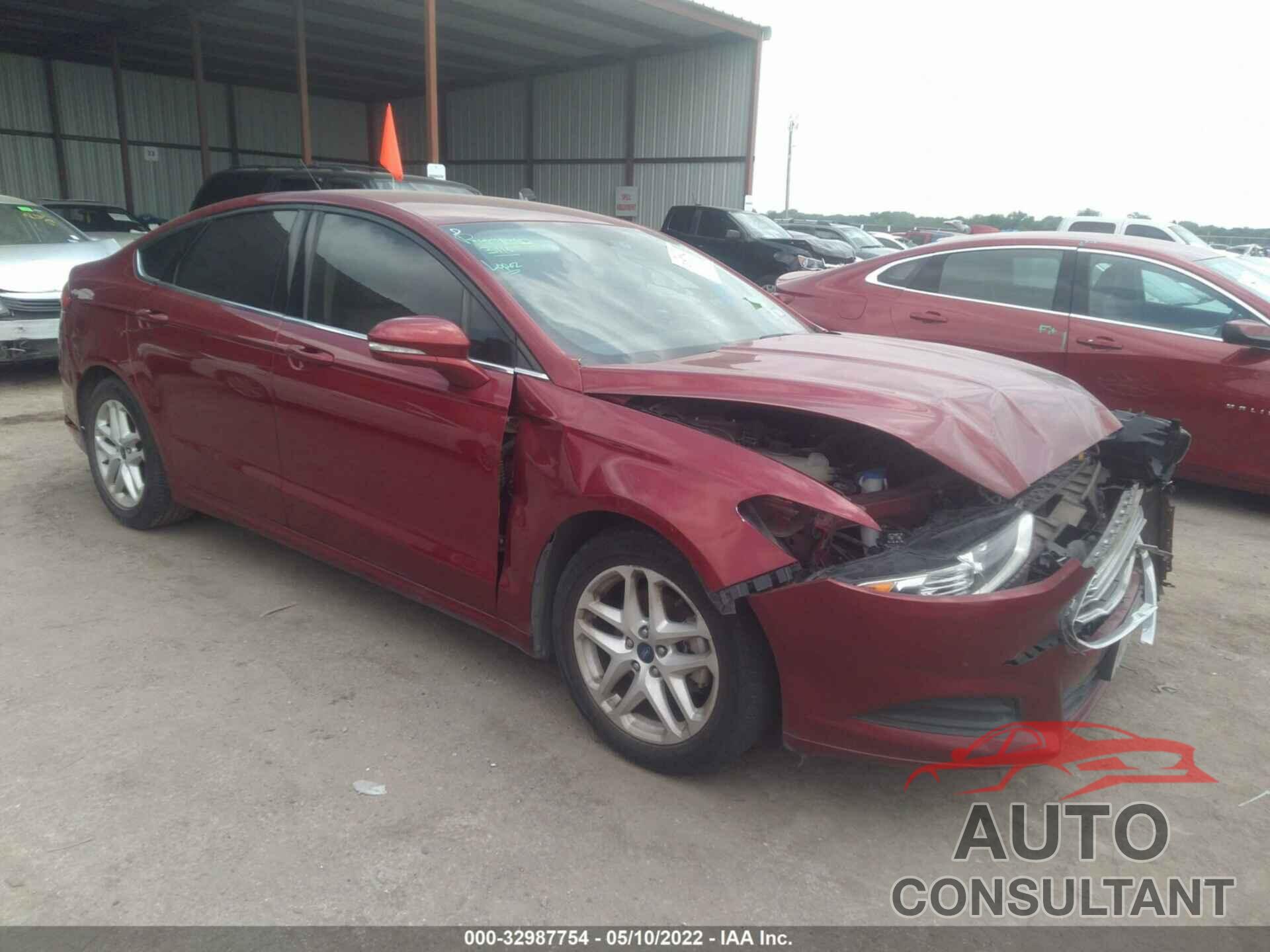 FORD FUSION 2016 - 1FA6P0H7XG5122245
