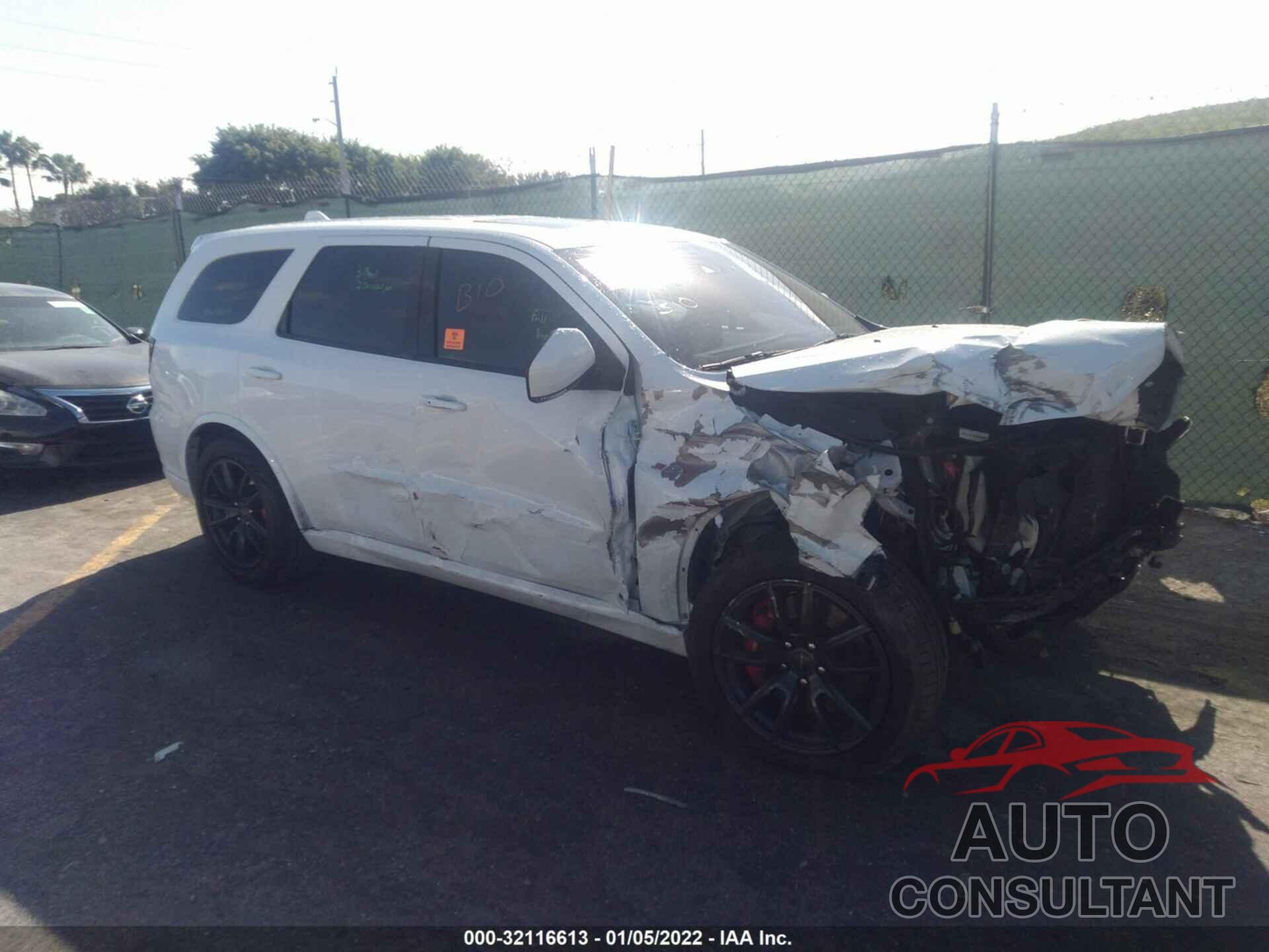 DODGE DURANGO 2018 - 1C4SDJGJ7JC209558