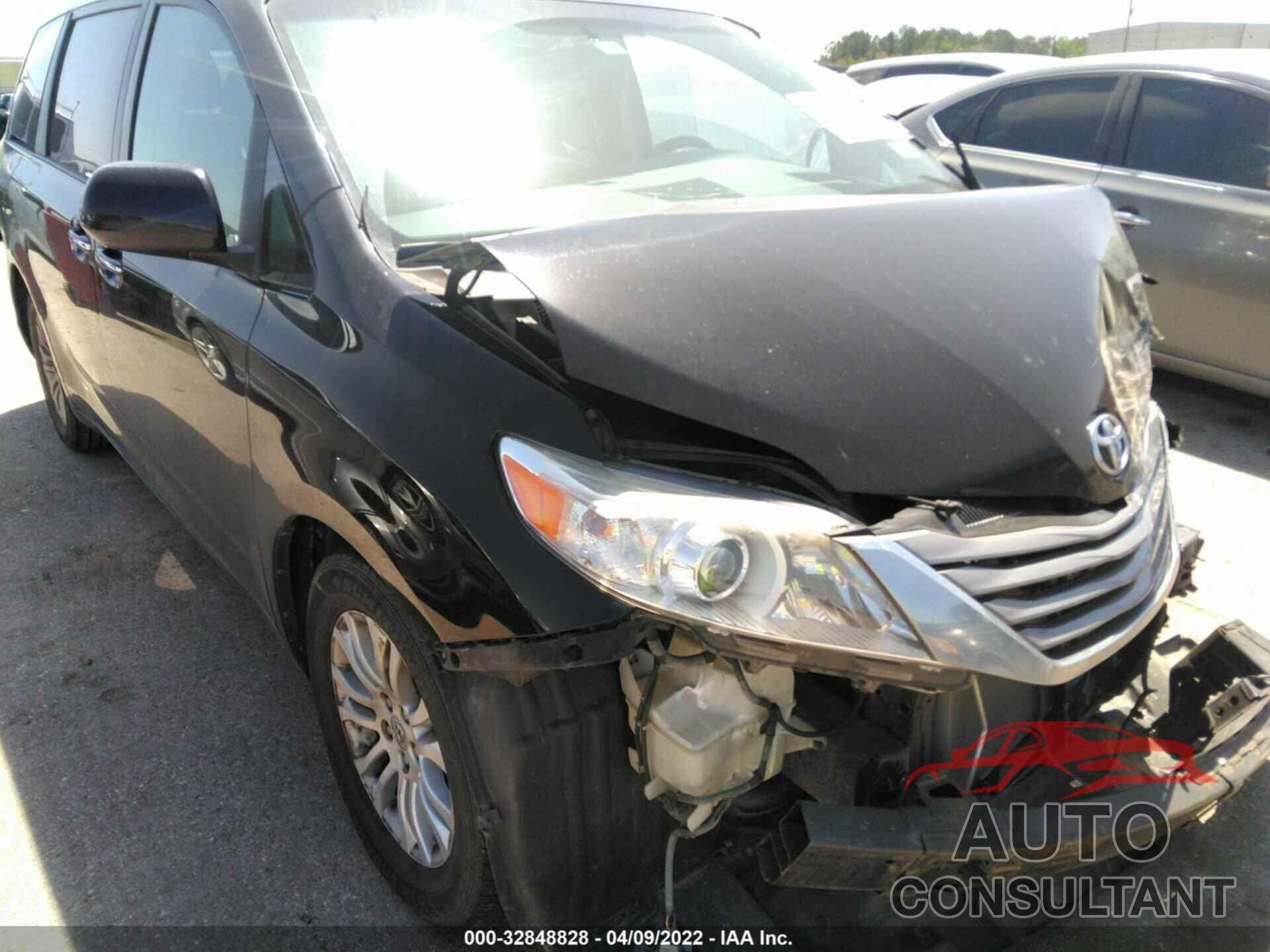 TOYOTA SIENNA 2016 - 5TDYK3DC1GS696152