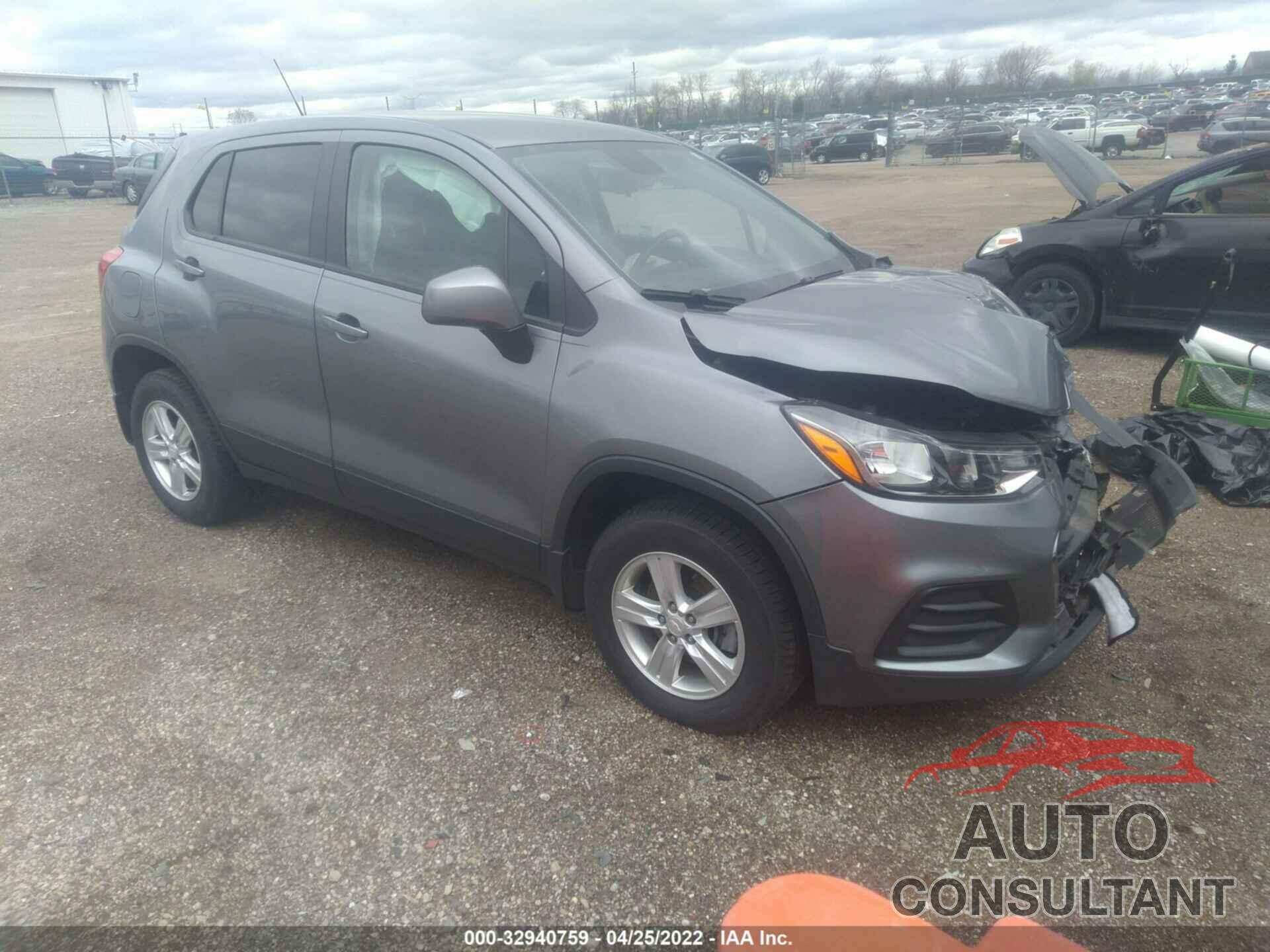 CHEVROLET TRAX 2020 - 3GNCJNSB8LL136753