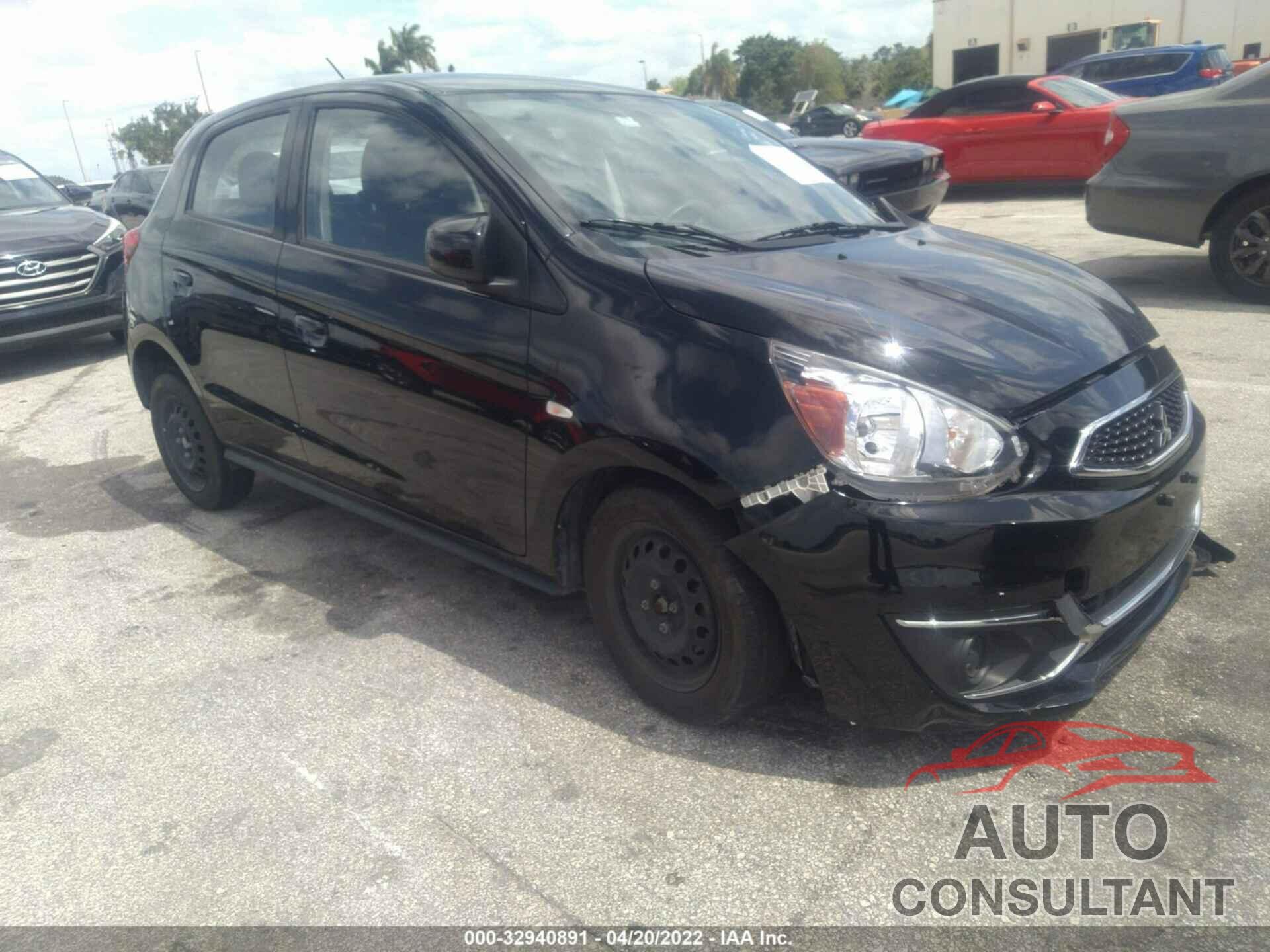 MITSUBISHI MIRAGE 2019 - ML32A3HJ1KH013125