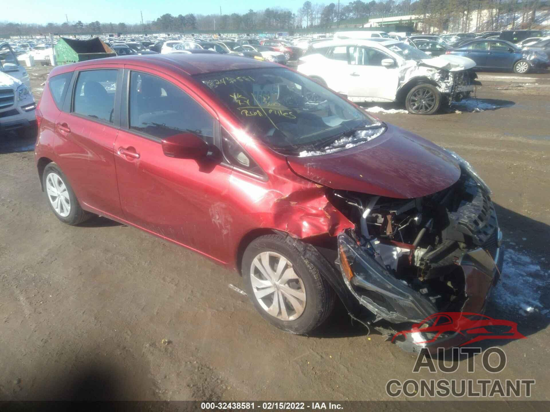 NISSAN VERSA NOTE 2017 - 3N1CE2CP1HL371155