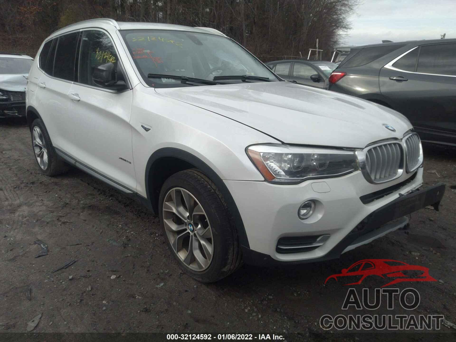 BMW X3 2017 - 5UXWX9C58H0T05709