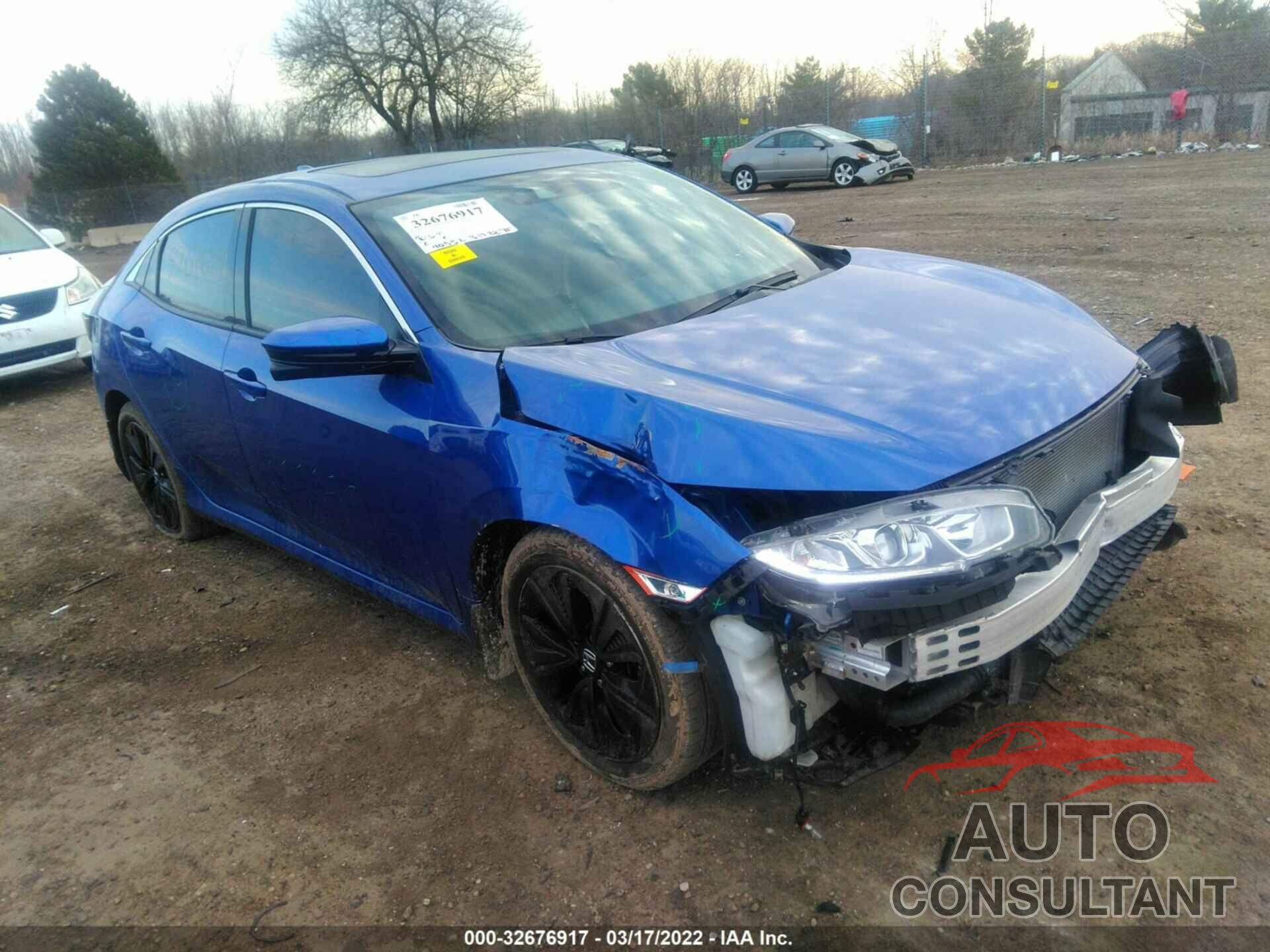HONDA CIVIC HATCHBACK 2019 - SHHFK7H69KU212114