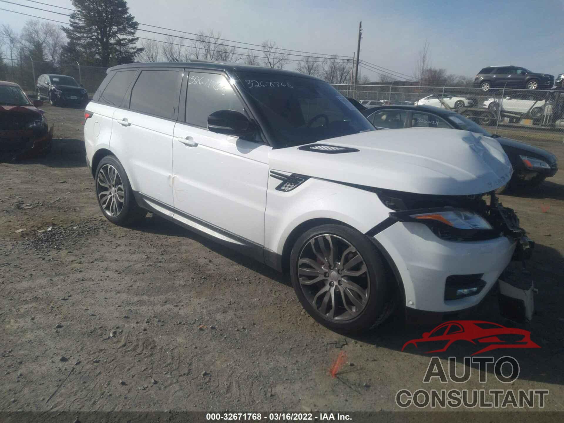 LAND ROVER RANGE ROVER SPORT 2016 - SALWR2EF7GA107388