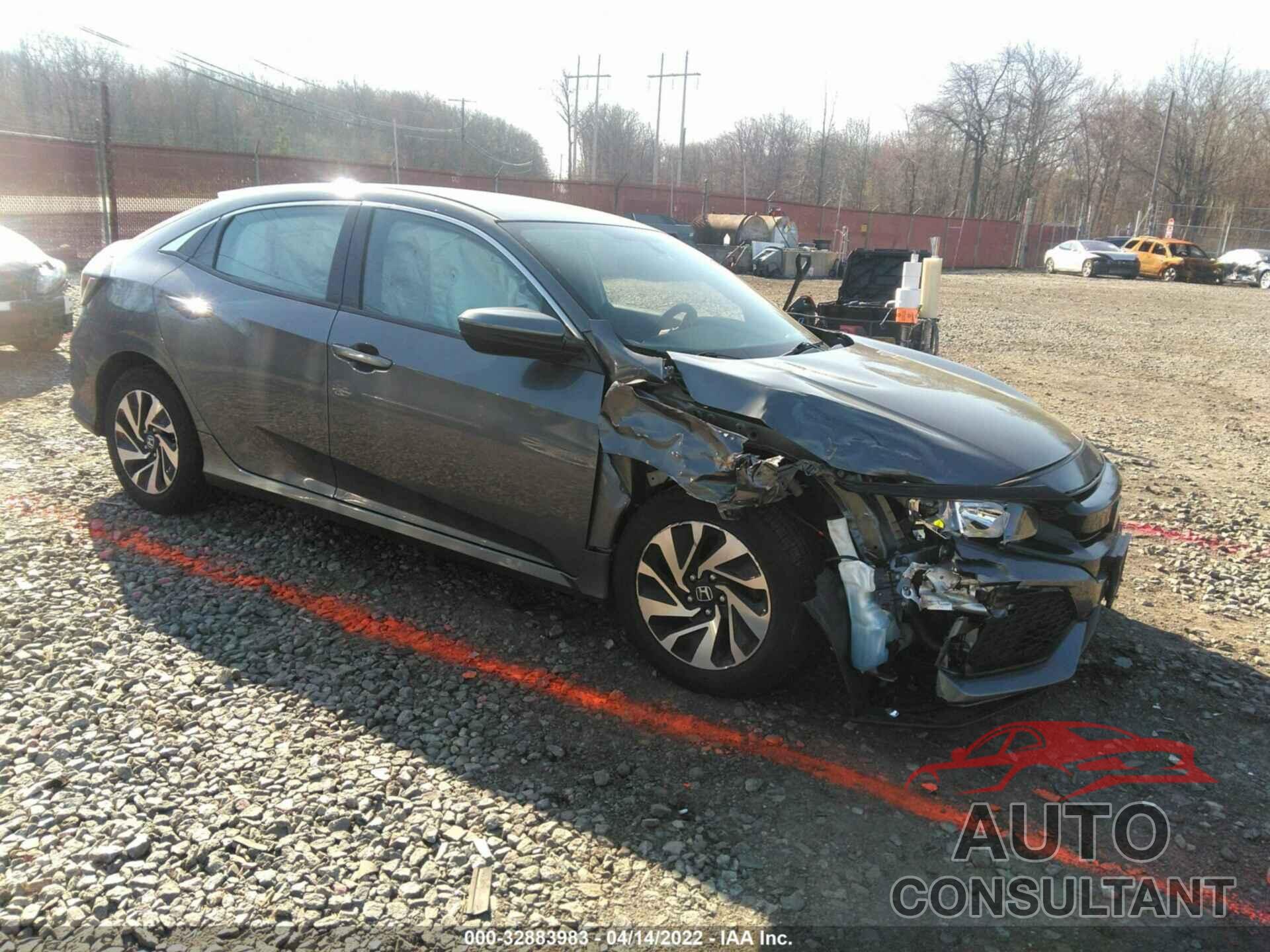 HONDA CIVIC HATCHBACK 2017 - SHHFK7H22HU420888