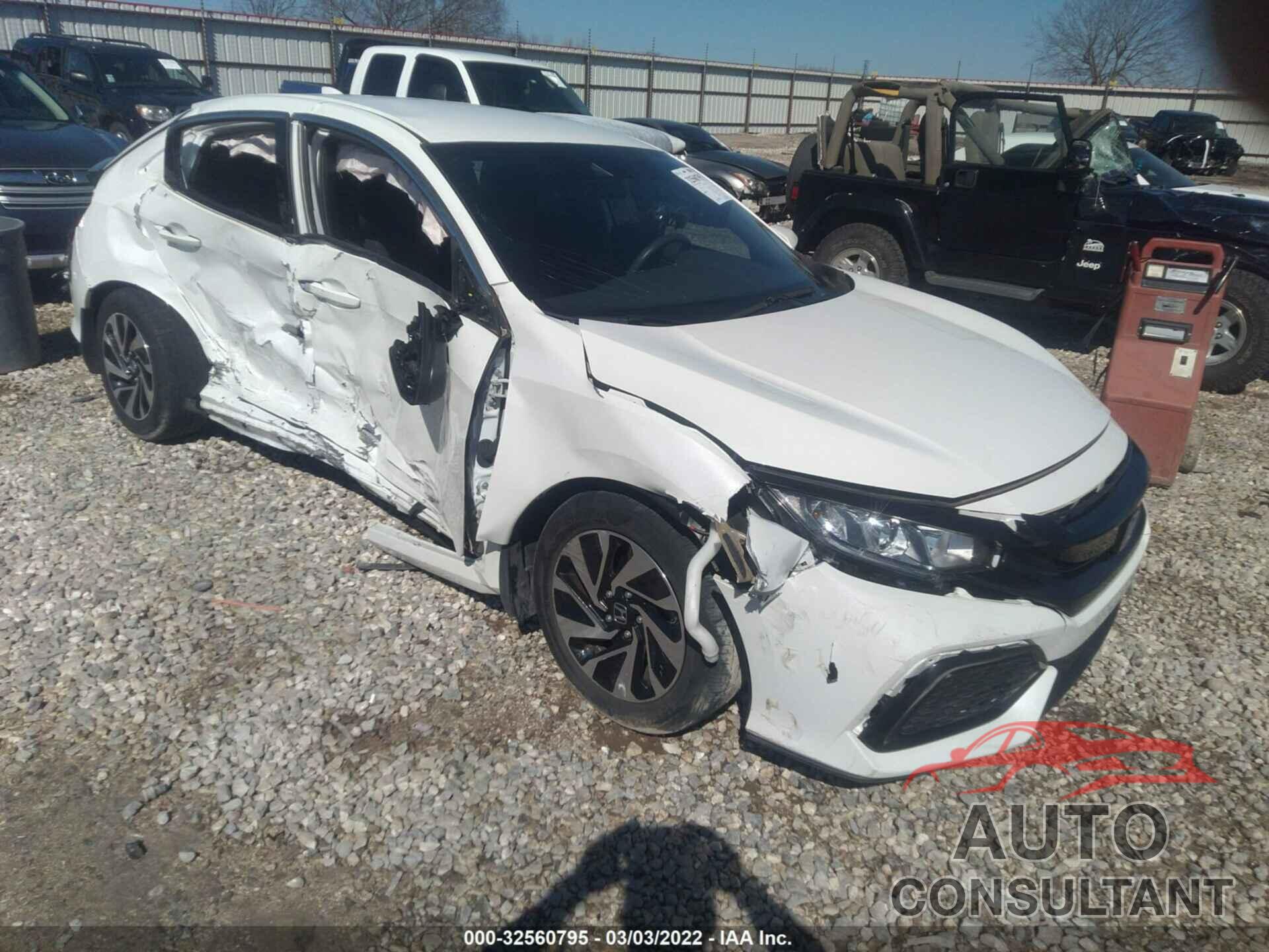 HONDA CIVIC HATCHBACK 2019 - SHHFK7H35KU203352