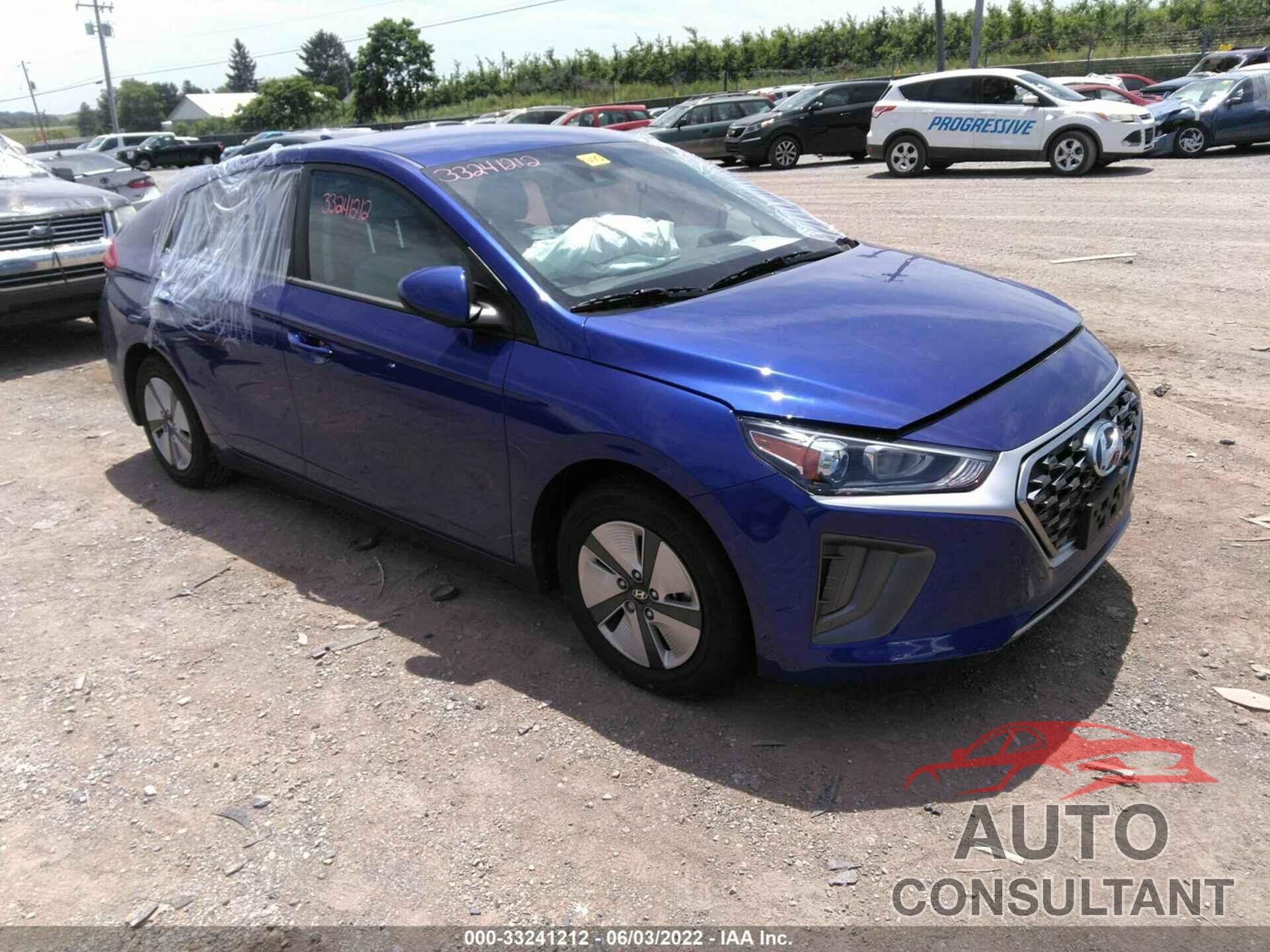 HYUNDAI IONIQ HYBRID 2022 - KMHC65LC9NU270273