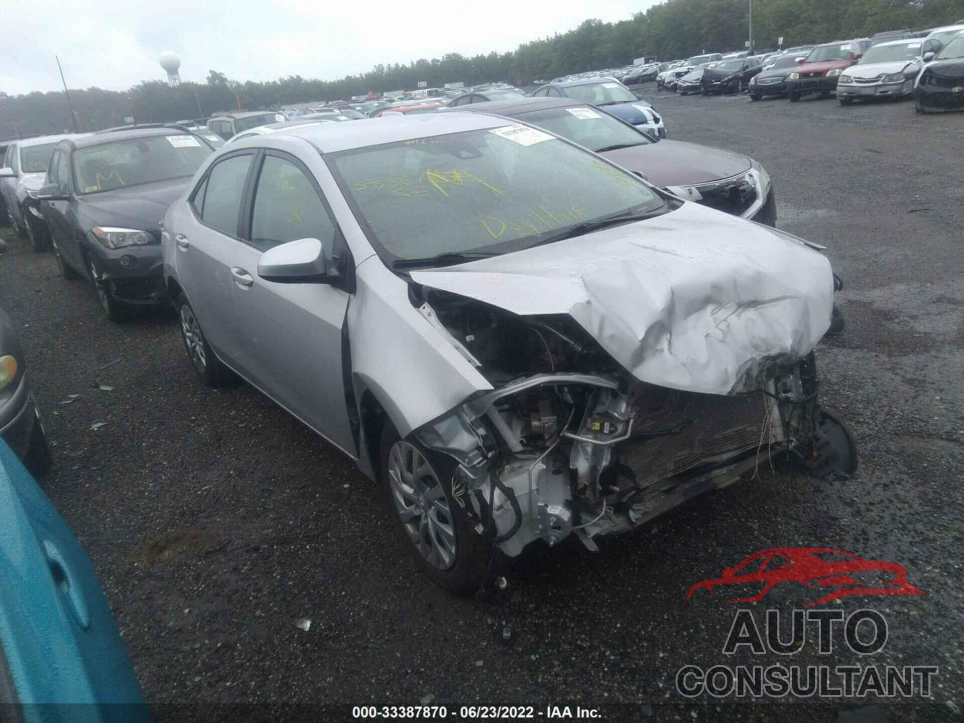 TOYOTA COROLLA 2018 - 2T1BURHE4JC054913