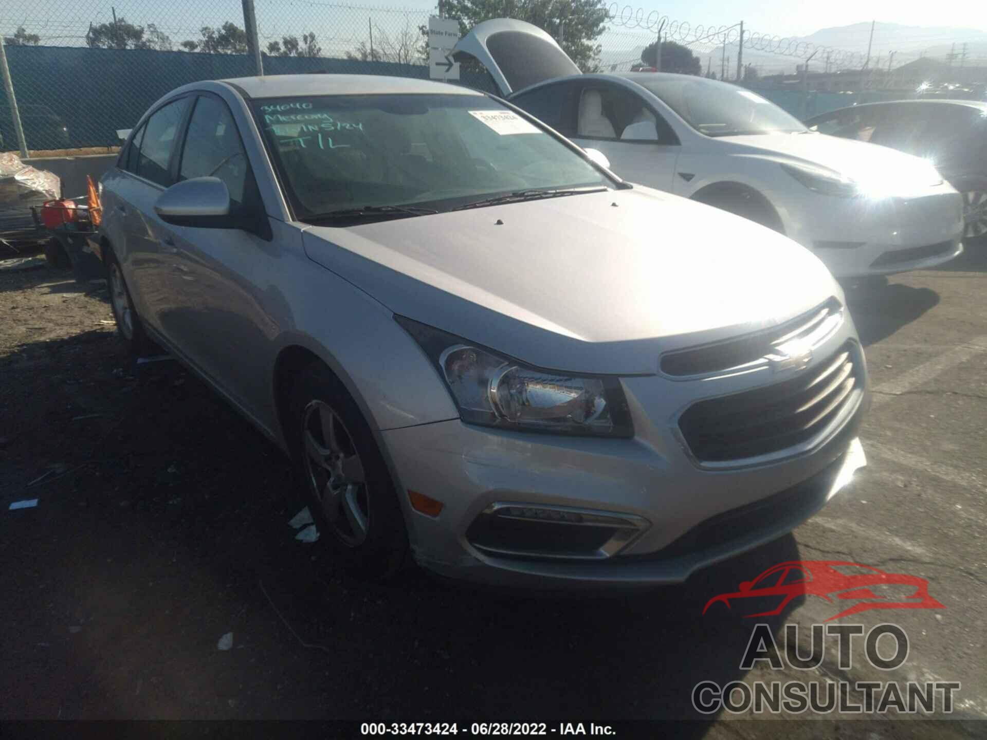 CHEVROLET CRUZE LIMITED 2016 - 1G1PE5SB9G7124483