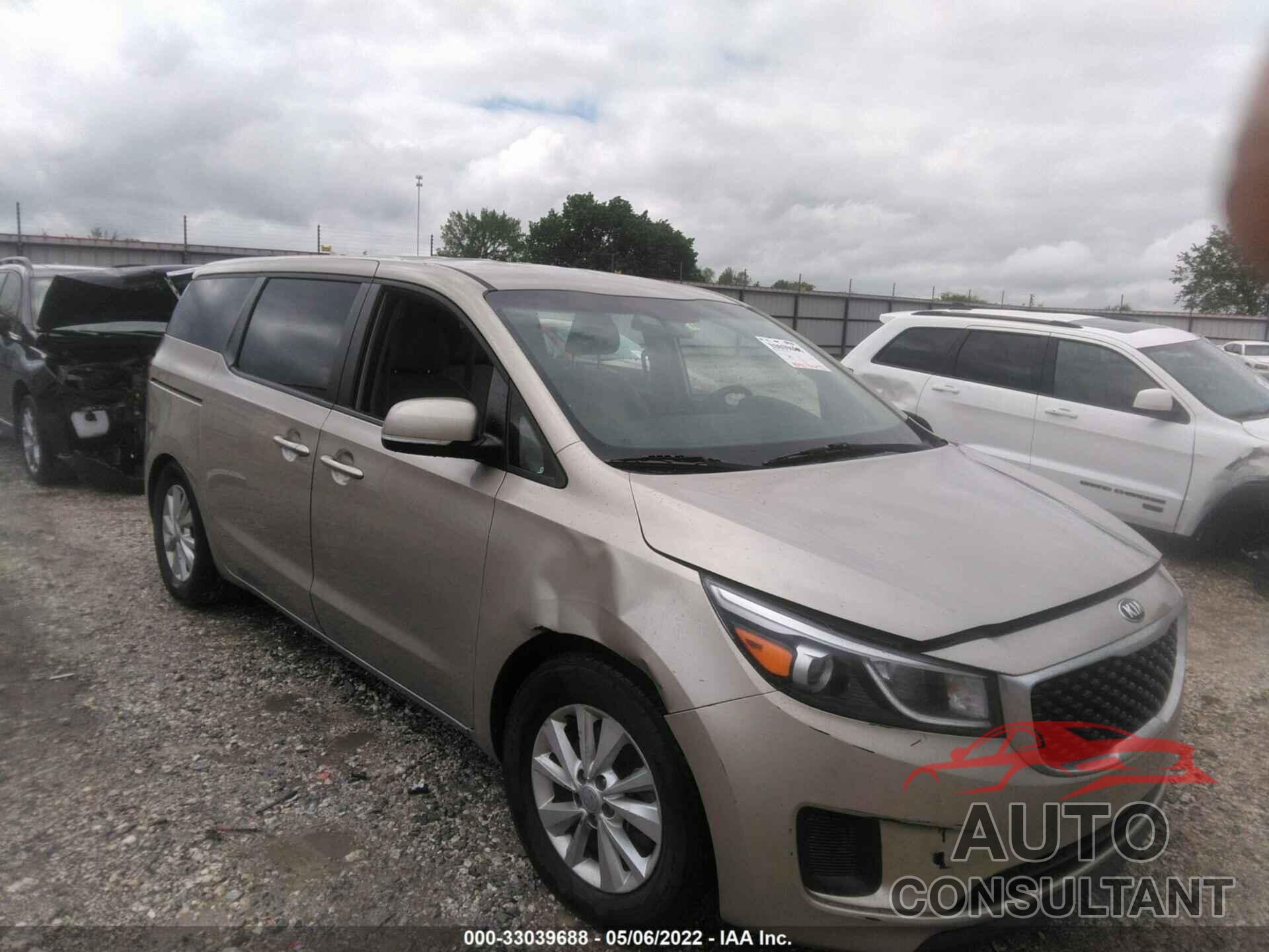 KIA SEDONA 2017 - KNDMB5C17H6226610