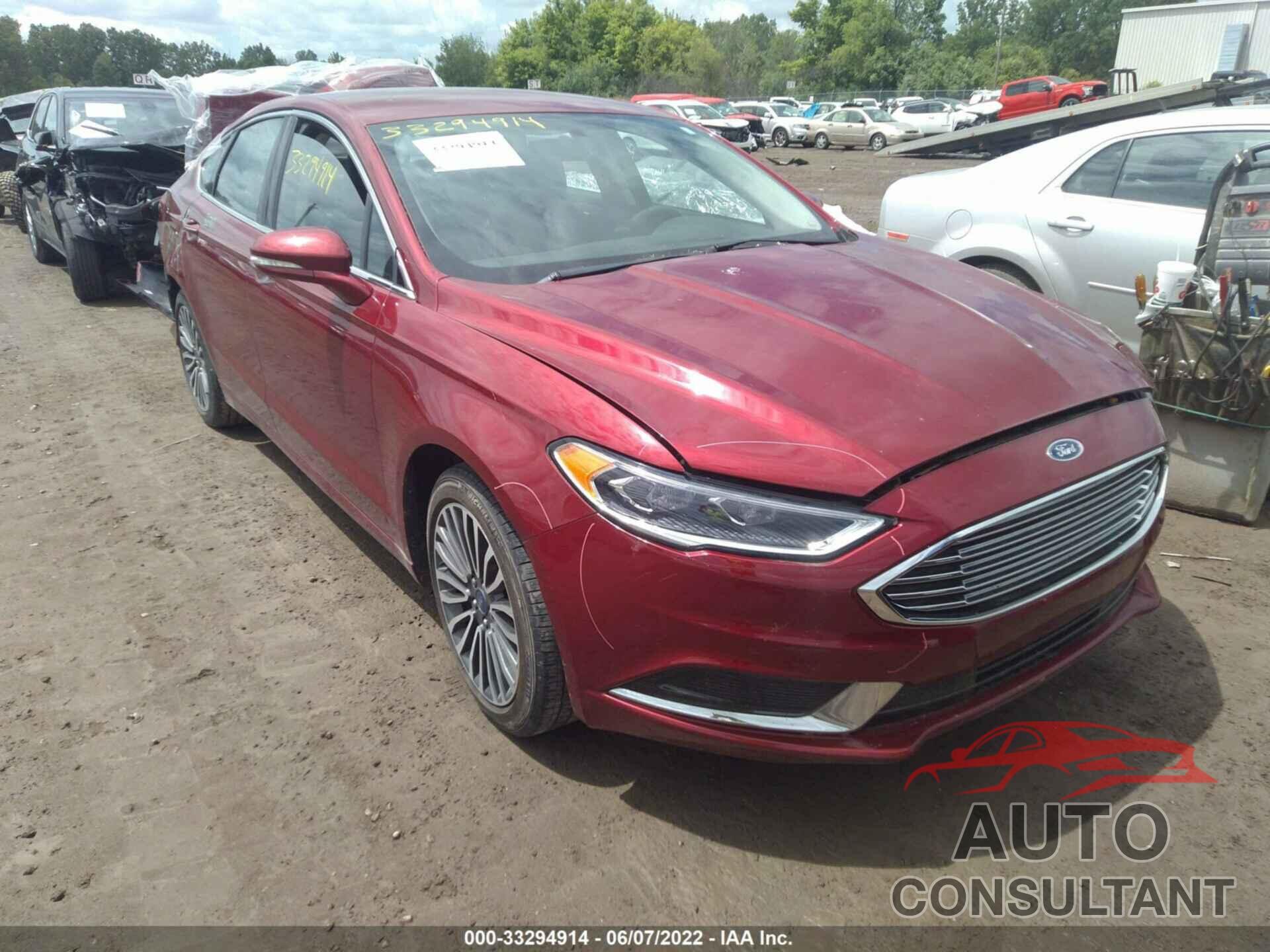 FORD FUSION 2018 - 3FA6P0HD1JR190895