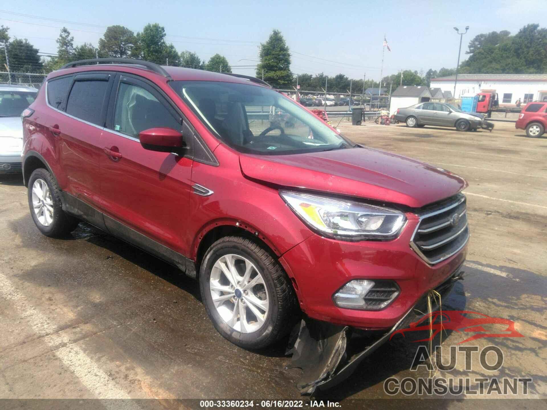 FORD ESCAPE 2018 - 1FMCU9GDXJUD48912